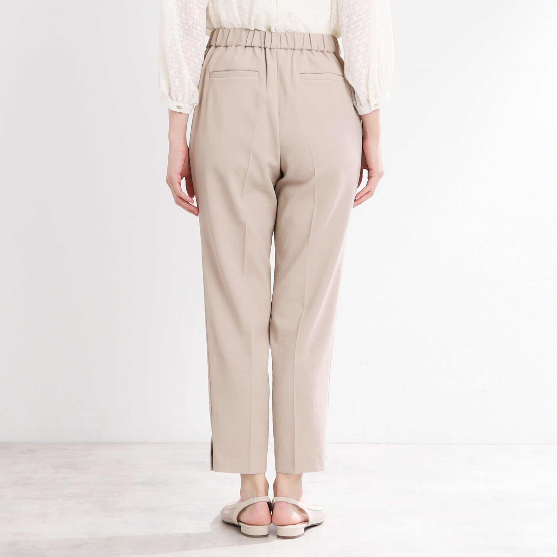 Reflect「【マシンウォッシュ可】リラクシーセンタープレスパンツ」|その他|