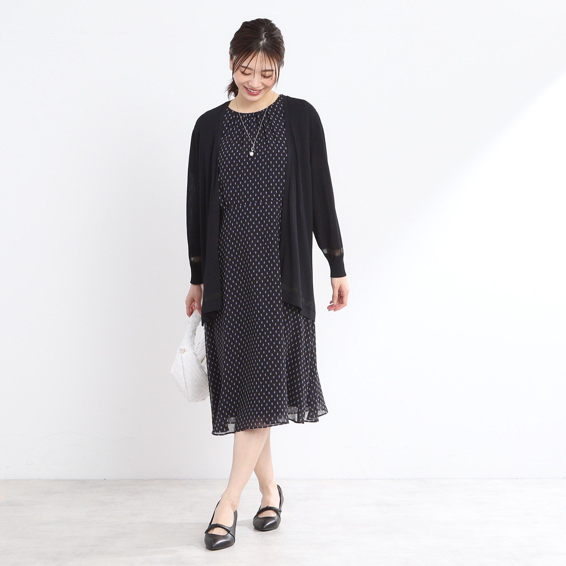 Reflect「【手洗い可】着流しカーディガン」|カーディガン|