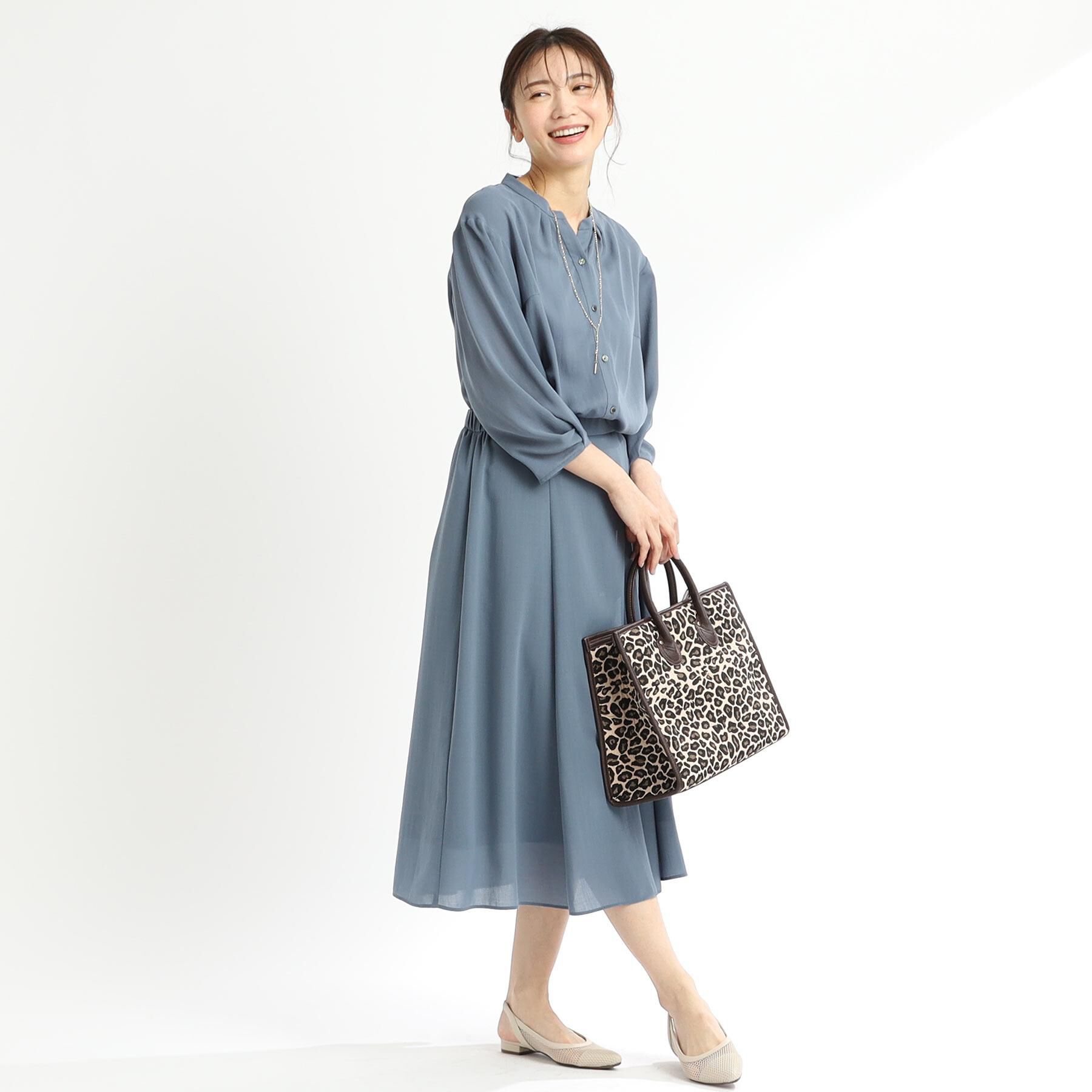 Reflect「【マシンウォッシュ可／ウエスト総ゴム／セットアップ可】エアリーロングスカート」|スカート|