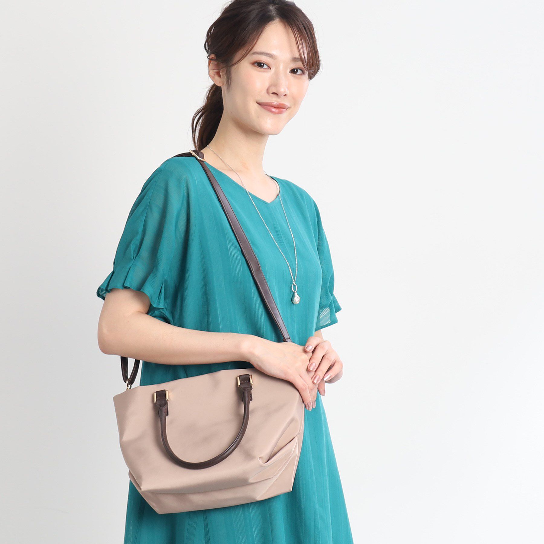 Reflect「バイカラーハンドルミニトートバッグ」|トートバッグ|