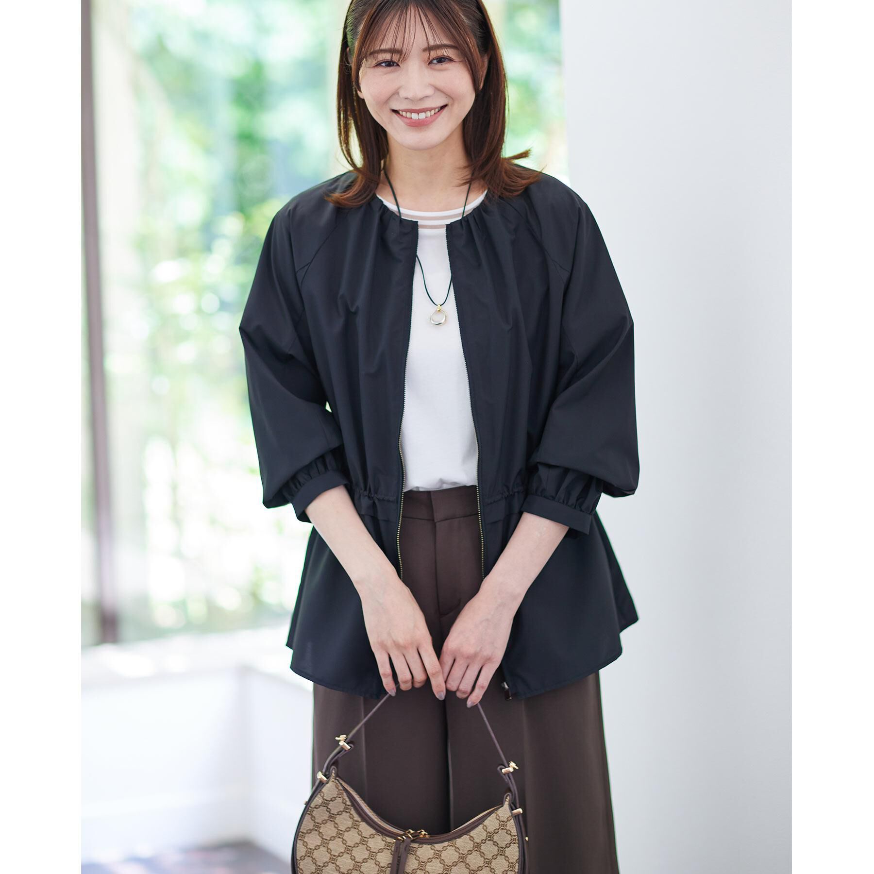 Reflect「【パンツにもスカートにも合わせやすい◎】ライティブルゾン」|ブルゾン・スタジャン|