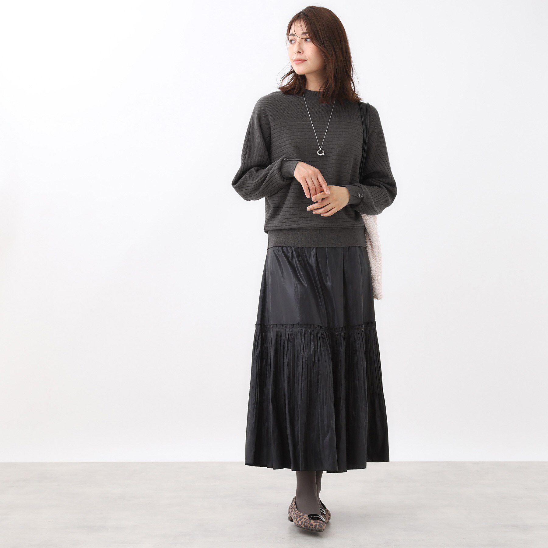 Reflect「【秋映え／ゆったり着られる◎】ドルマンシルエットニット」|ニット・セーター|