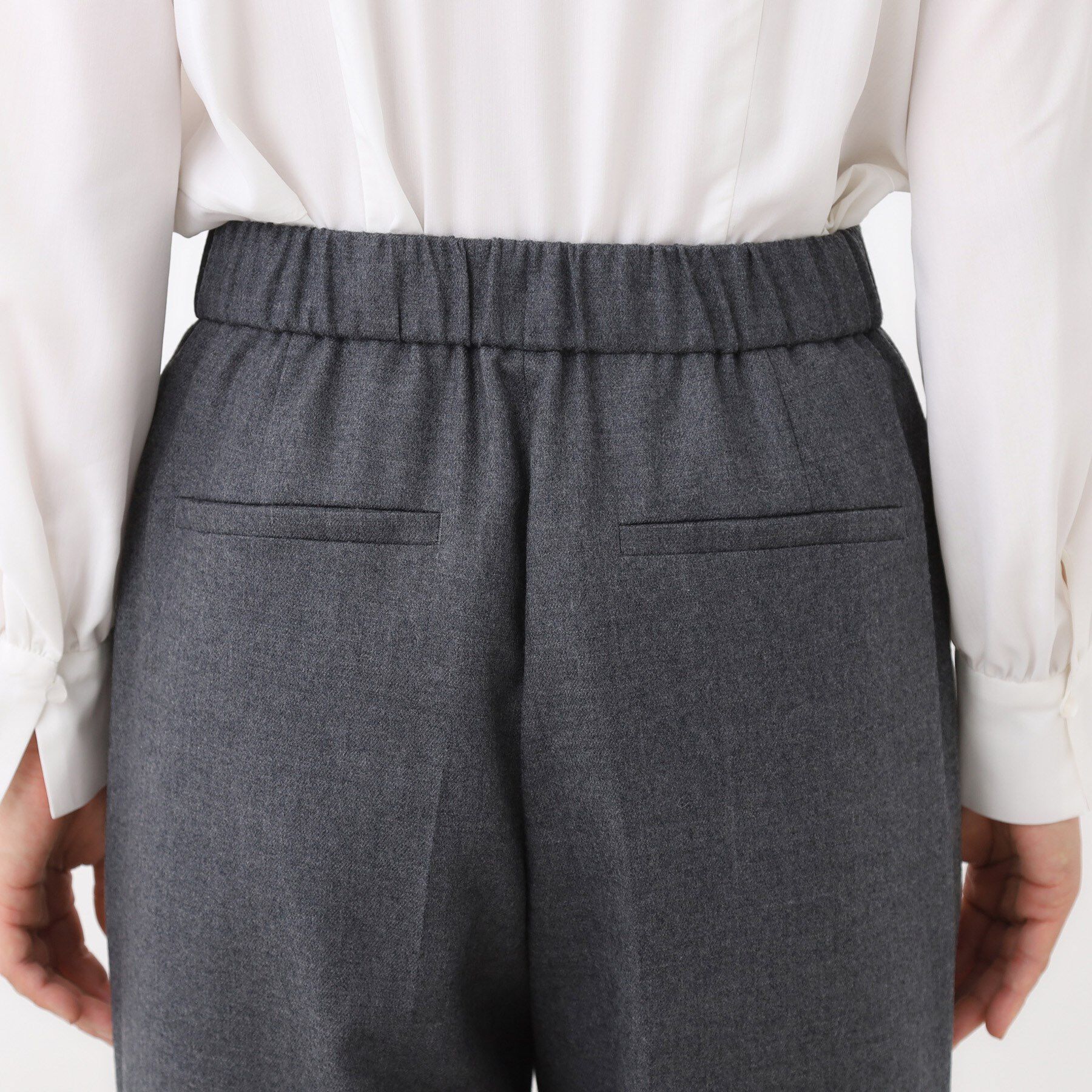 Reflect「【腰周りすっきり◎】ワイドクロップドパンツ」|その他|