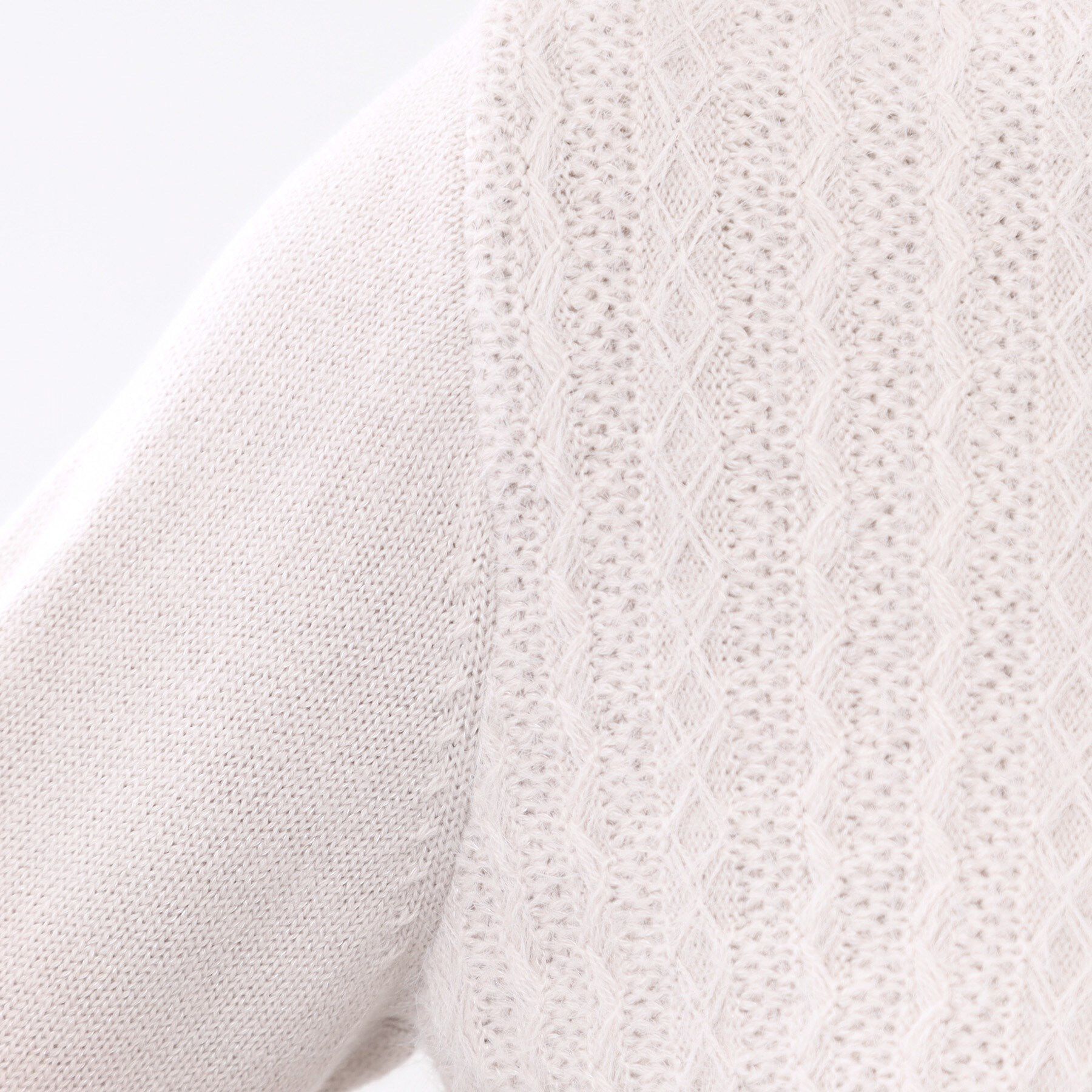 Reflect「【ほんのりラメ感◎】ふわふわフェザーヤーンハイネックニット」|ニット・セーター|