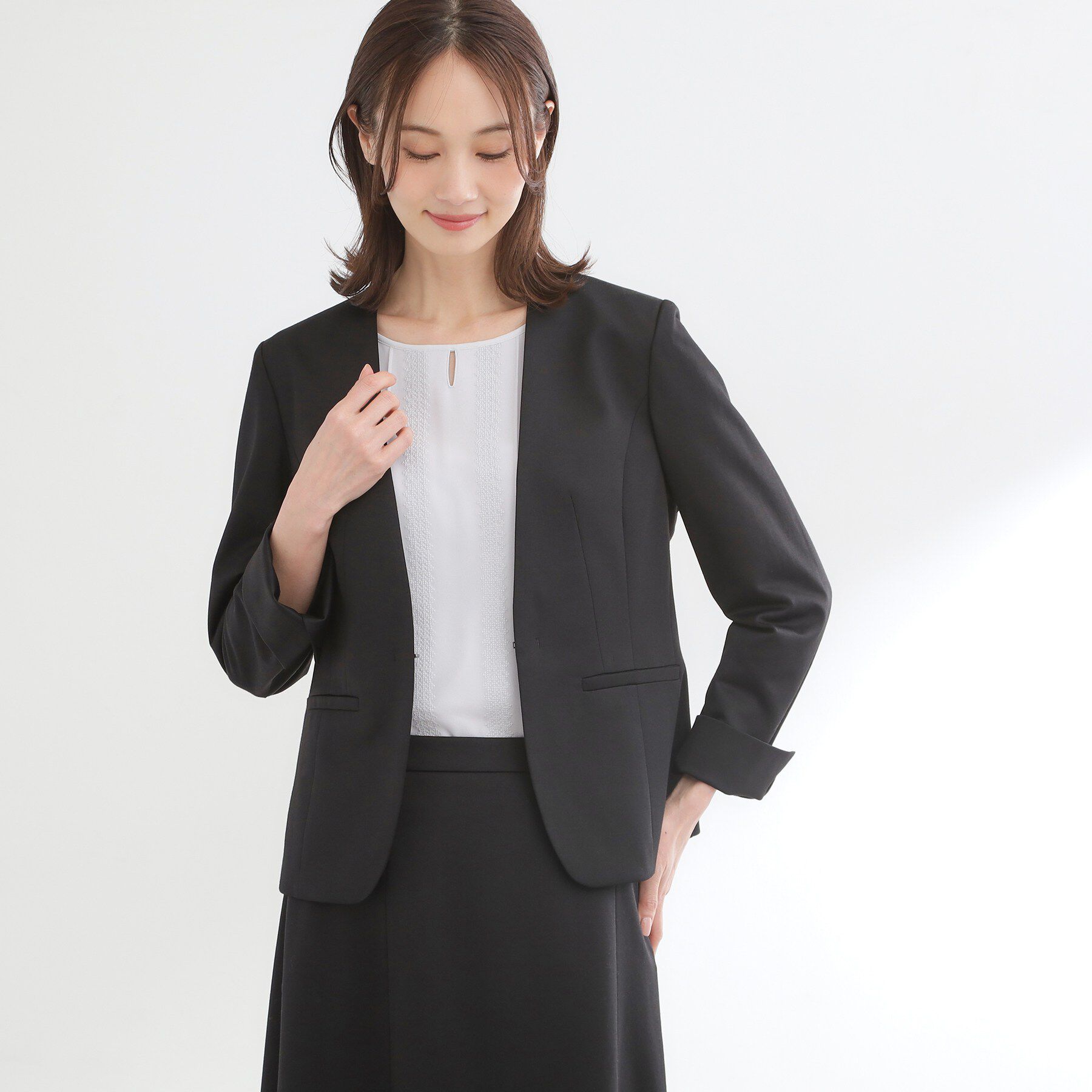 Reflect「【匠シリーズ】匠ジャケット／ノーカラー」|ノーカラージャケット|