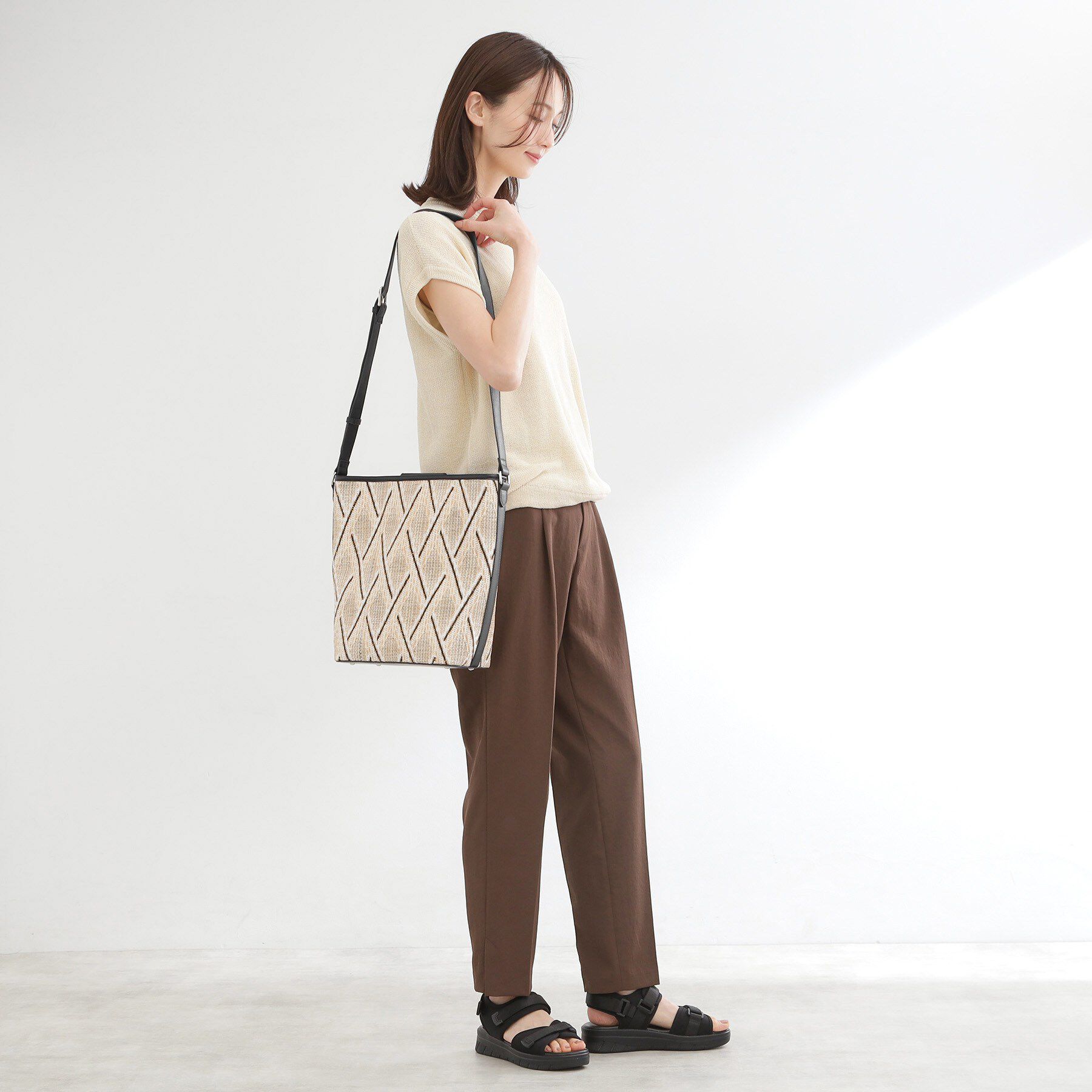 Reflect「菱形デザインワンショルダーバッグ」|ショルダー・メッセンジャー|