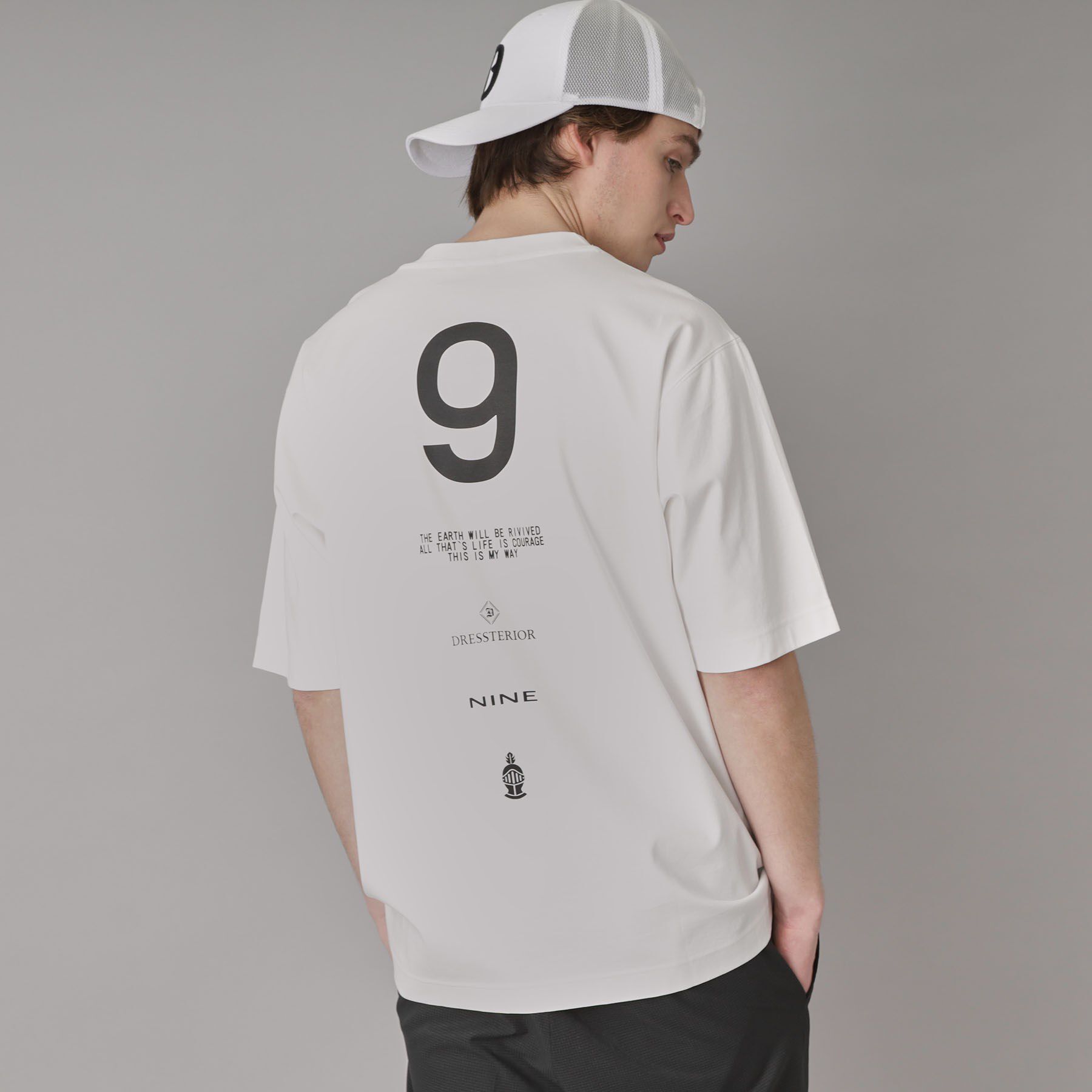 DRESSTERIOR「【接触冷感／抗菌防臭／消臭】ICE CLEAR COTTON NINEストリートTシャツ」|Tシャツ・カットソー|