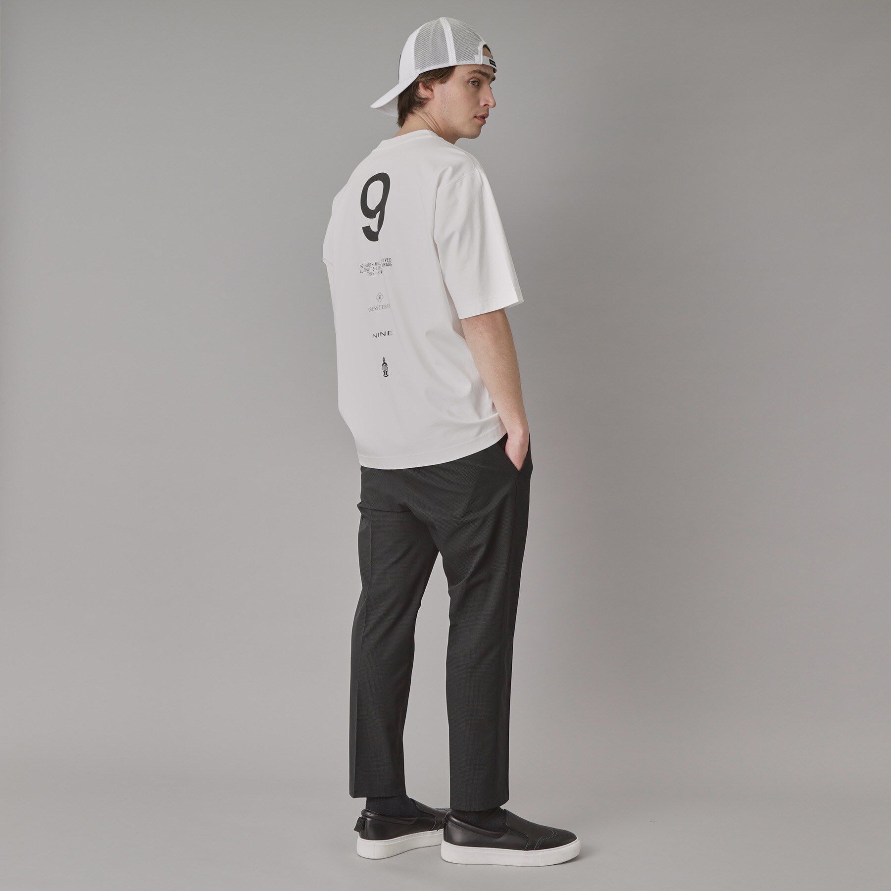 DRESSTERIOR「【接触冷感／抗菌防臭／消臭】ICE CLEAR COTTON NINEストリートTシャツ」|Tシャツ・カットソー|