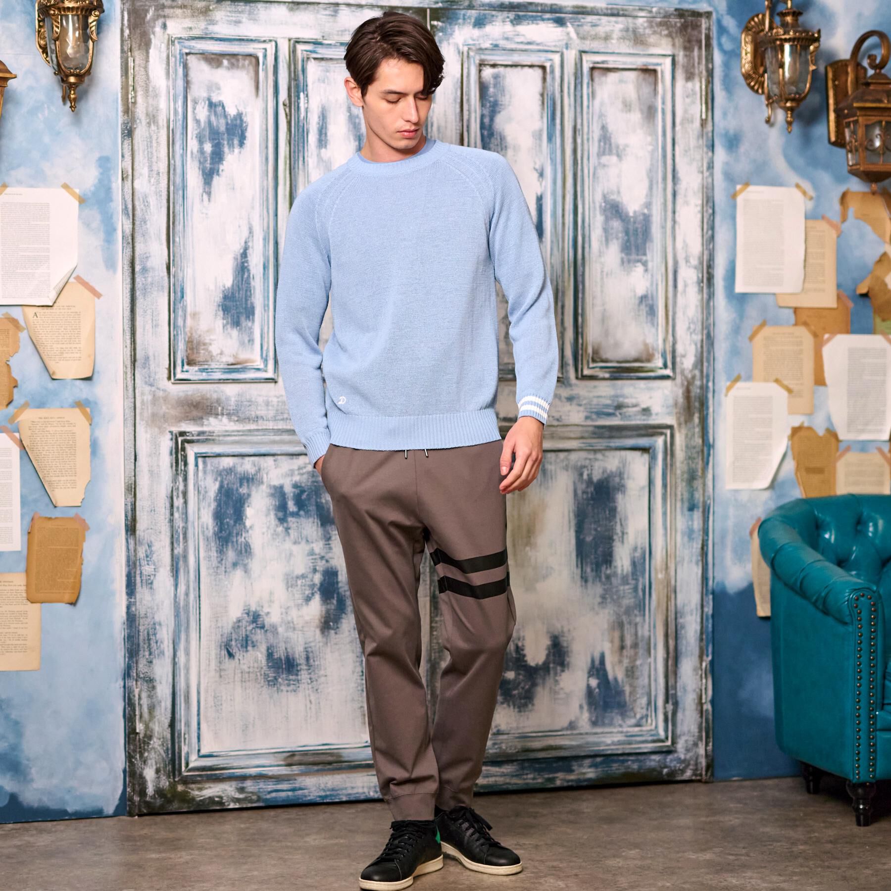 DRESSTERIOR「ペーパーコットン ドライニット」|ニット・セーター|