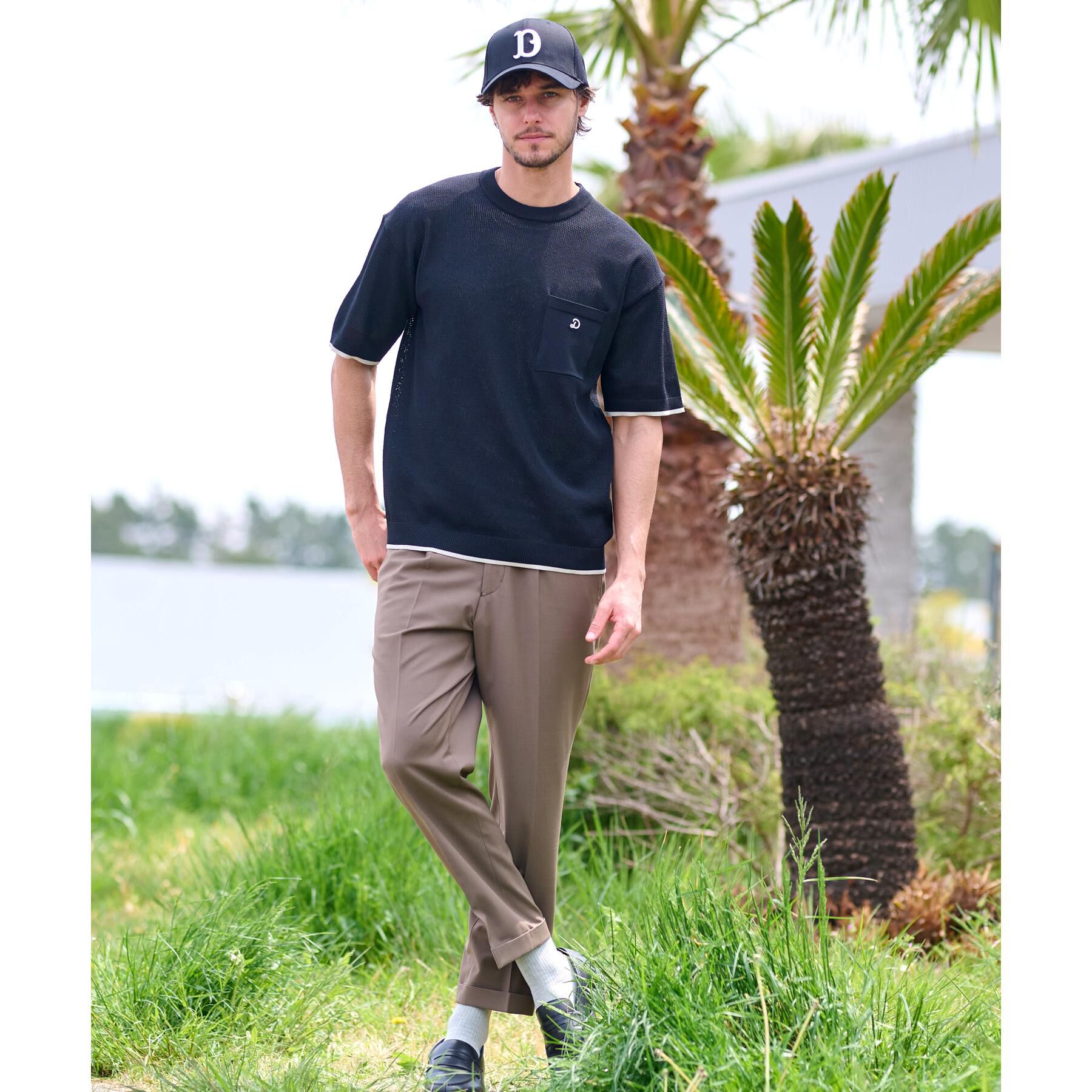 DRESSTERIOR「ドライメッシュニット」|ニット・セーター|