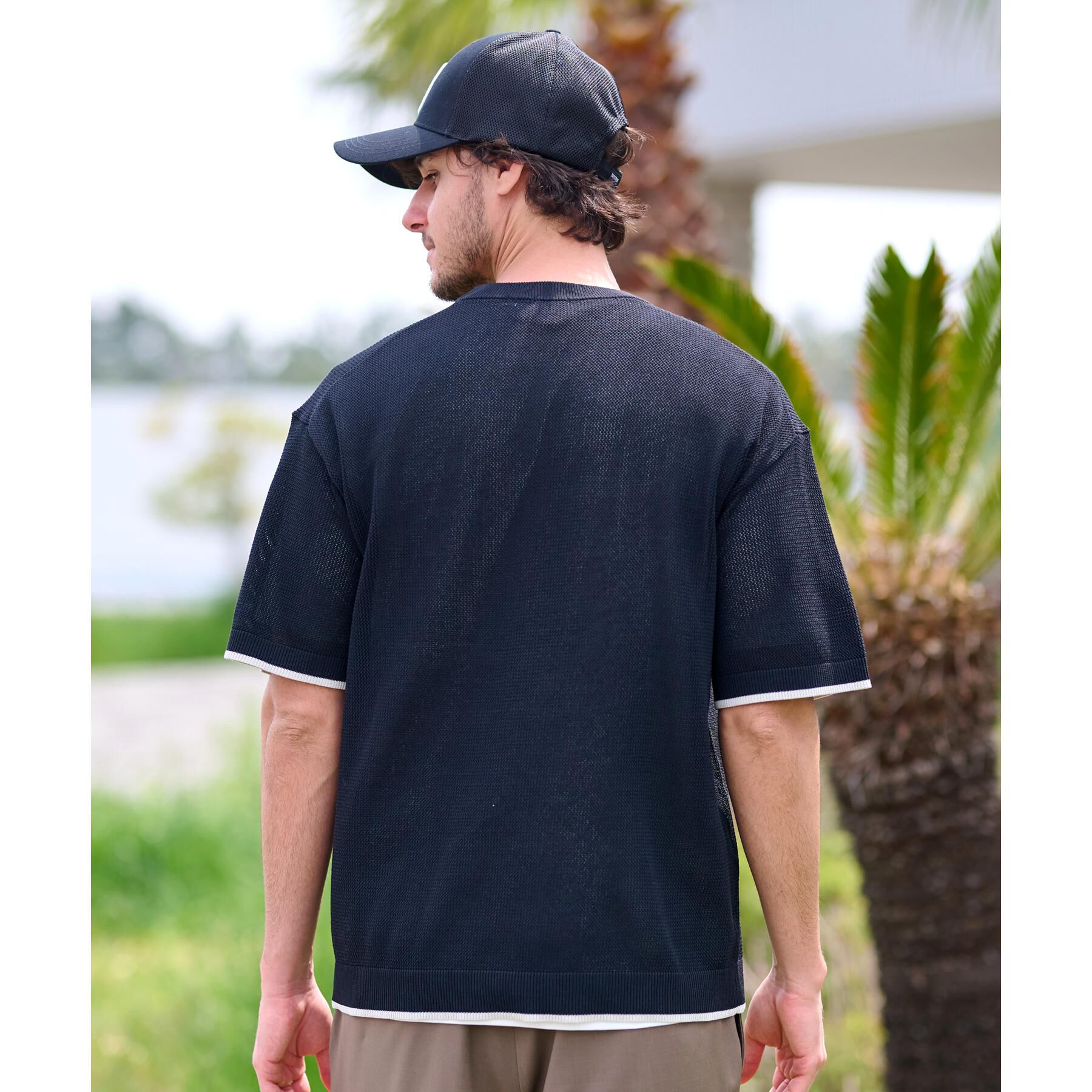 DRESSTERIOR「ドライメッシュニット」|ニット・セーター|