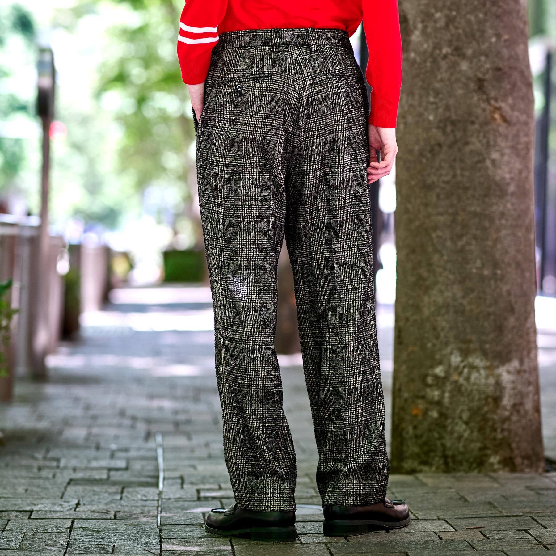 DRESSTERIOR「【セットアップ可】ループグレンチェック ワイドパンツ」|その他|