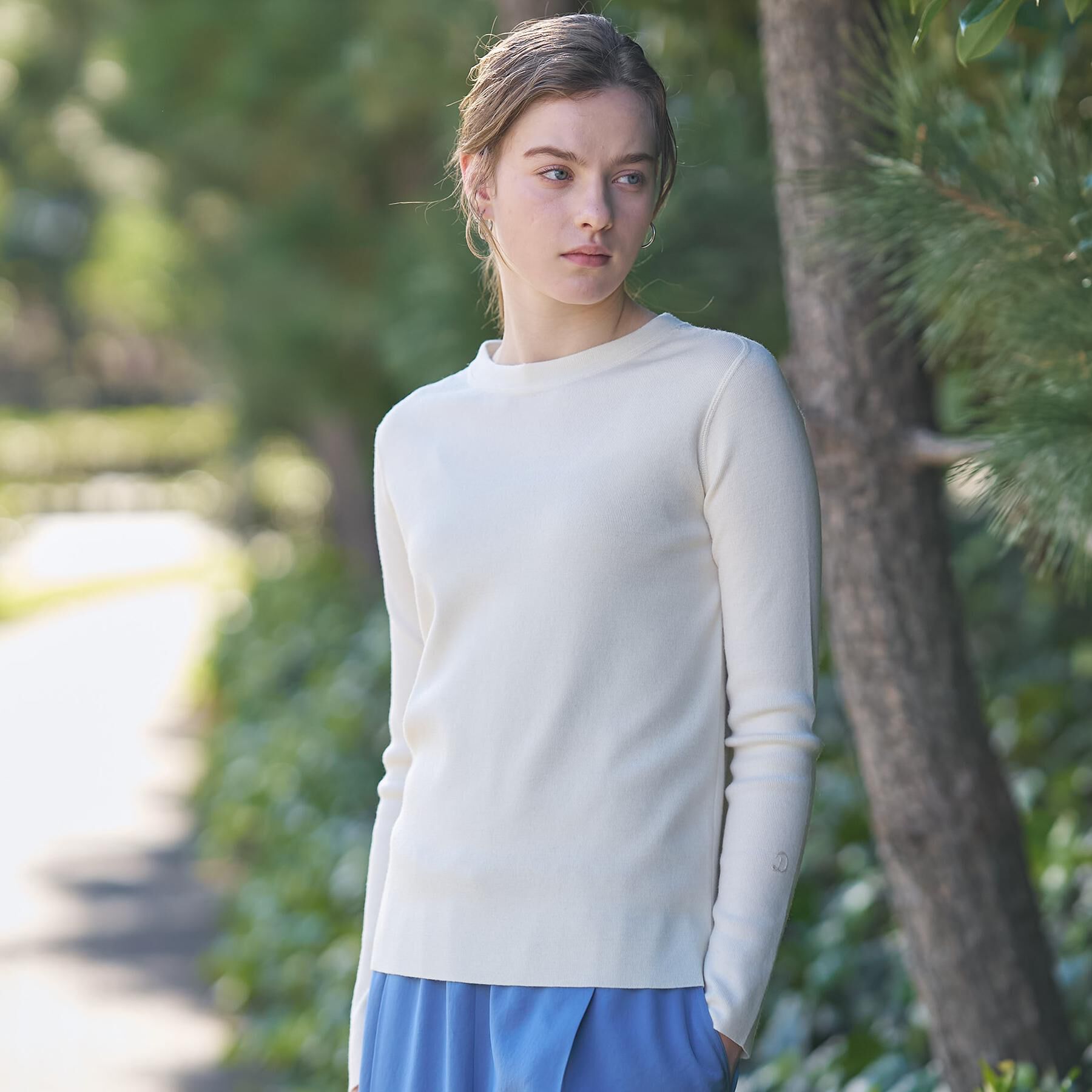 DRESSTERIOR「ストレッチフルニードルニット」|ニット・セーター|