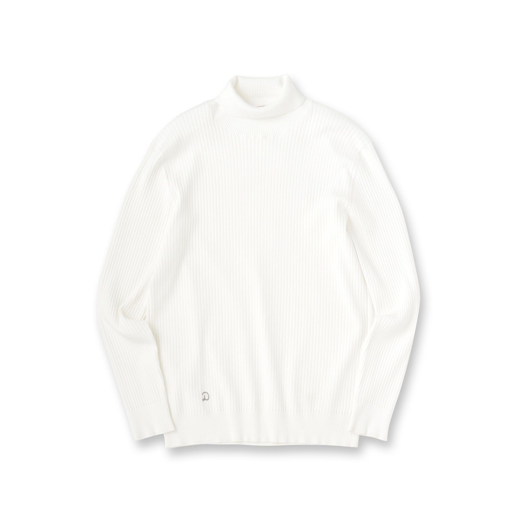 DRESSTERIOR「ワイドリブ タートルネックニット」|ニット・セーター|