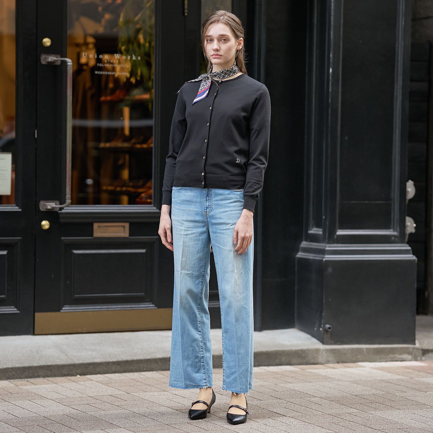 DRESSTERIOR「【ウォッシャブル】コットンシルク カーディガン」|カーディガン|