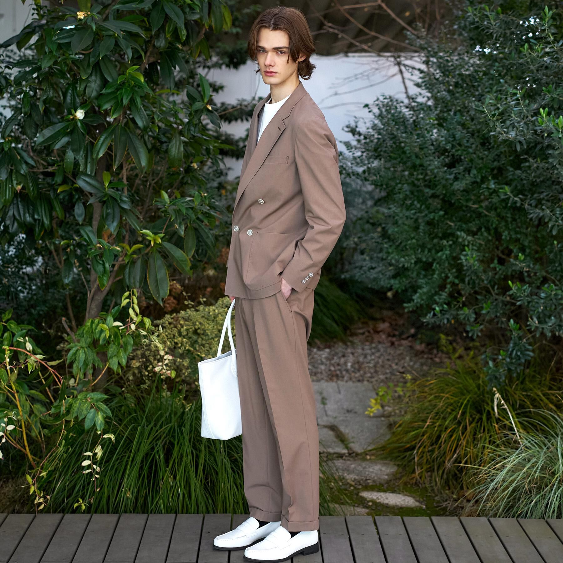 DRESSTERIOR「【セットアップ可】クールタッチ クイックドライ イージージャケット」|テーラードジャケット|