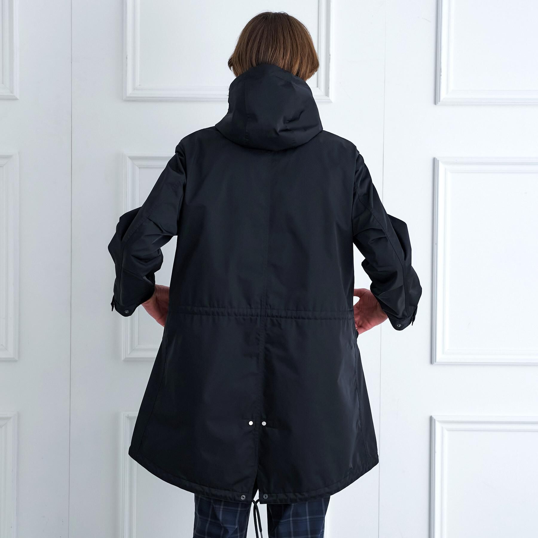 DRESSTERIOR「【撥水素材】レインプルーフ フーデッドコート」|その他|