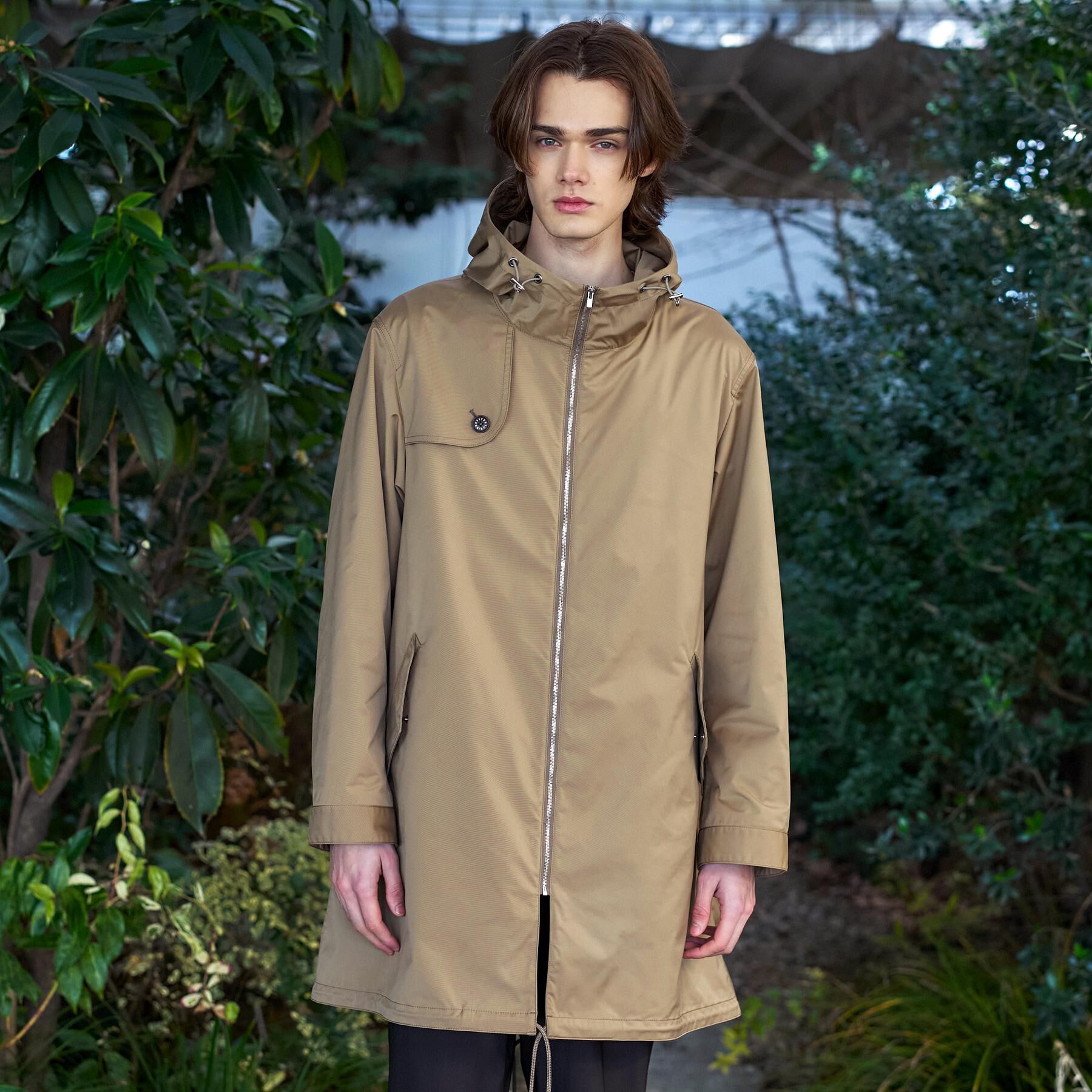 DRESSTERIOR「【撥水素材】レインプルーフ フーデッドコート」|その他|