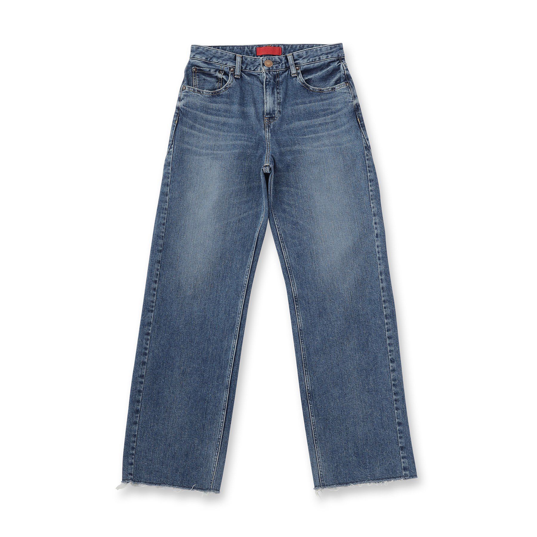 DRESSTERIOR「RED CARD TOKYO（レッドカードトーキョー）FRIDAY　ルーズストレートデニムパンツ」|デニム|