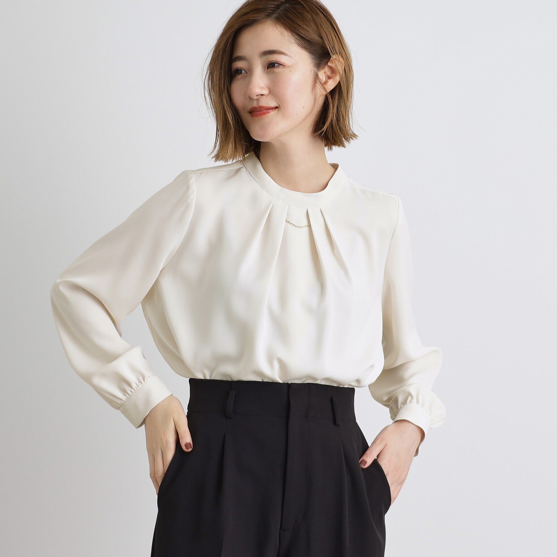 grove「マルチWAYボウタイブラウス」|シャツ・ブラウス|