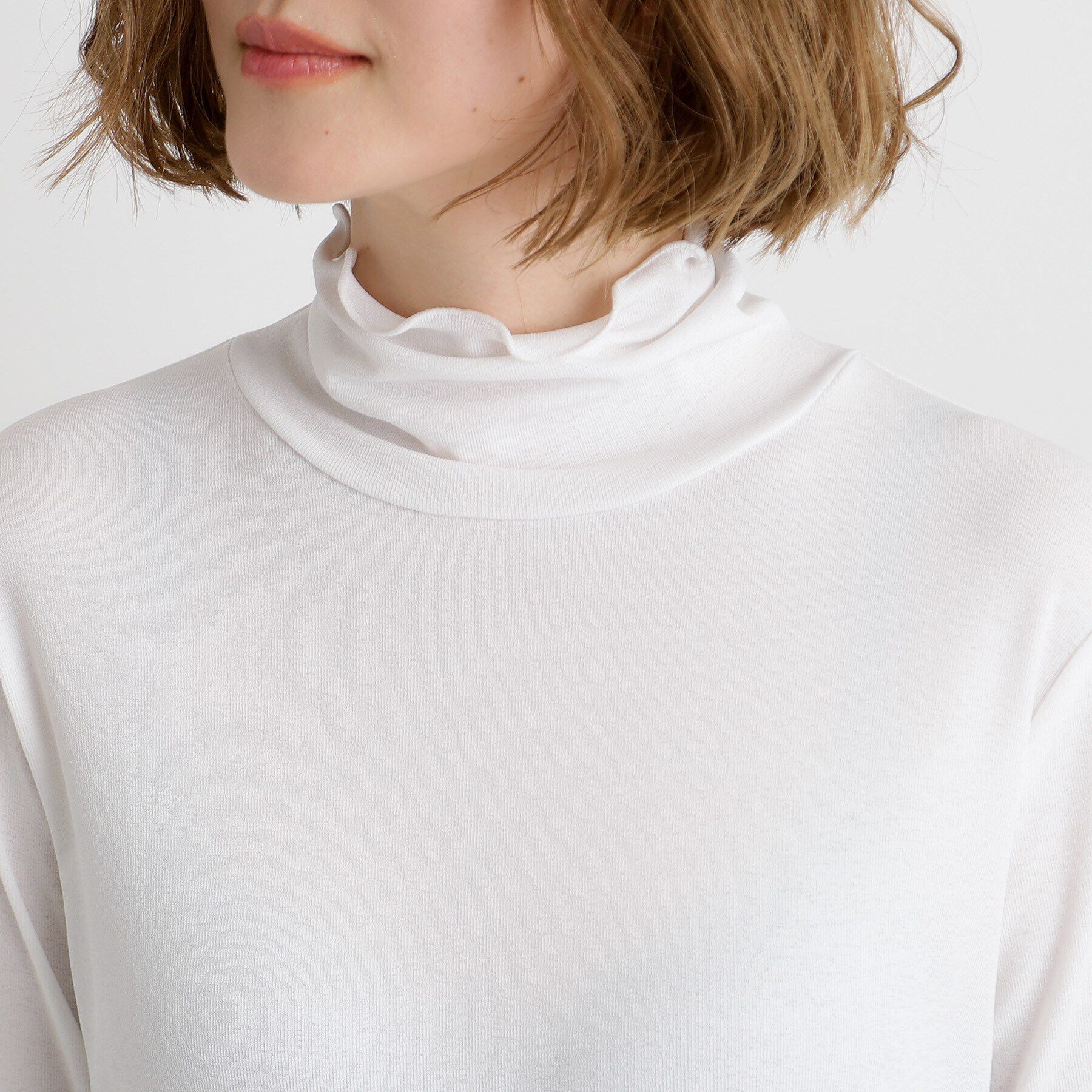 grove「レイヤードシアータートルプルオーバー」|Tシャツ・カットソー|