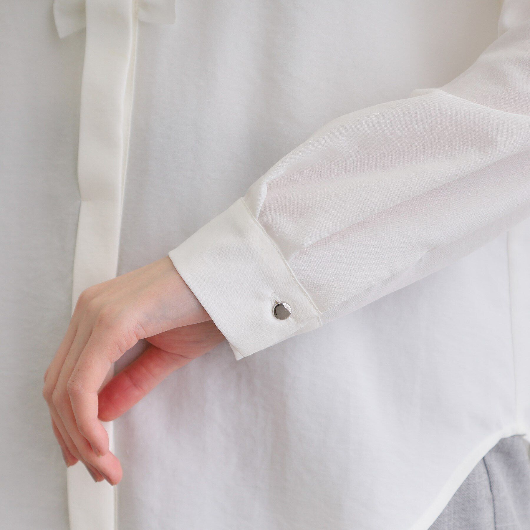 grove「スパンビンテージフリルブラウス」|シャツ・ブラウス|