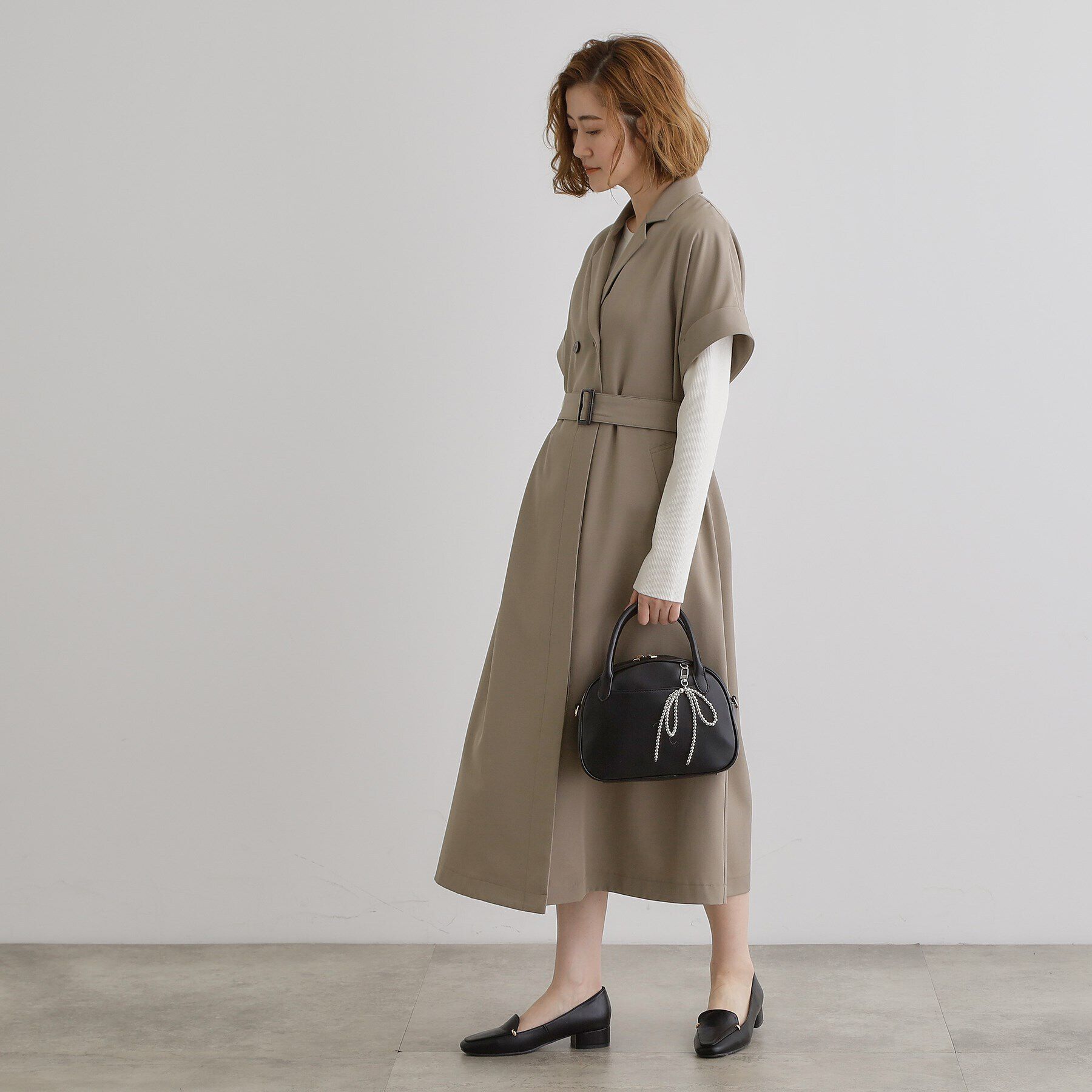 grove「リボンチャーム2WAYボストン」|ボストンバッグ|