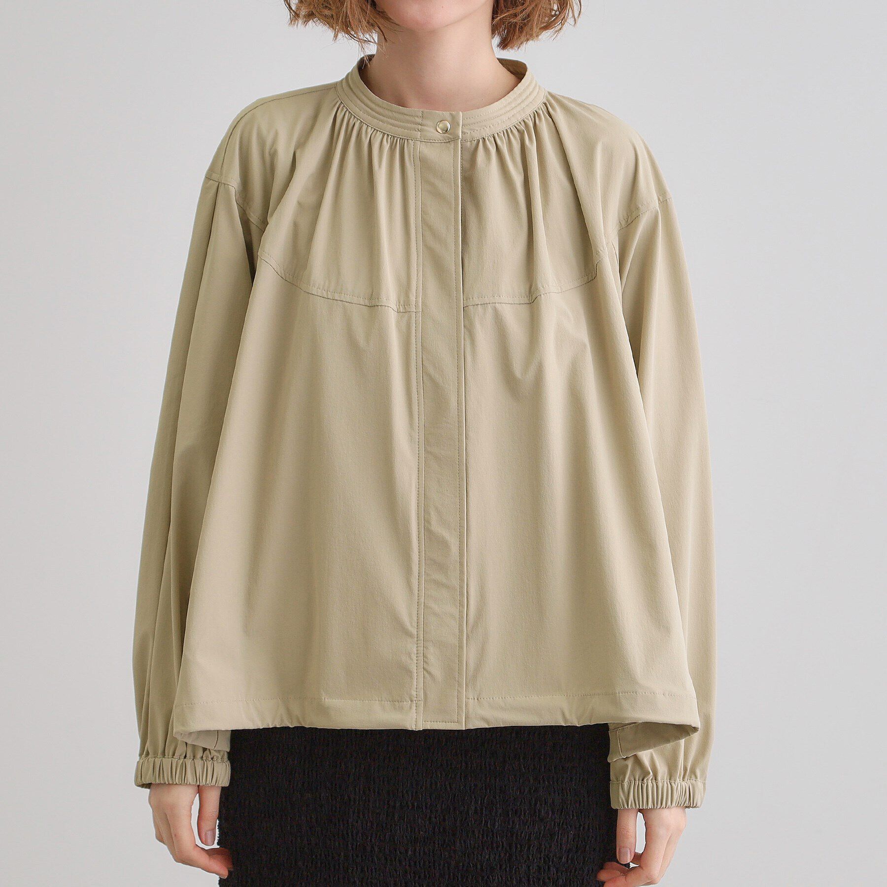 grove「【撥水・洗える】テントラインブルゾン」|ブルゾン・スタジャン|