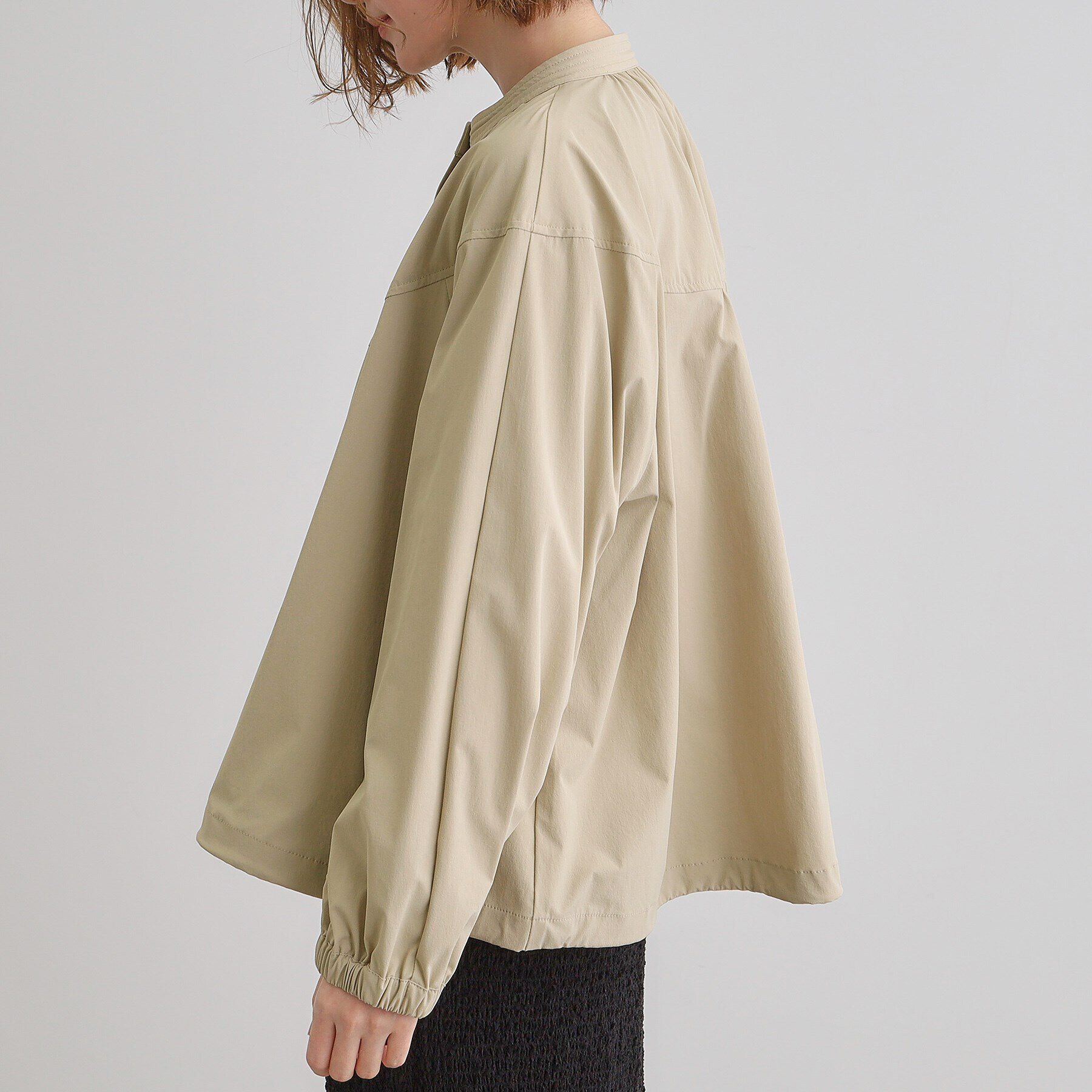 grove「【撥水・洗える】テントラインブルゾン」|ブルゾン・スタジャン|