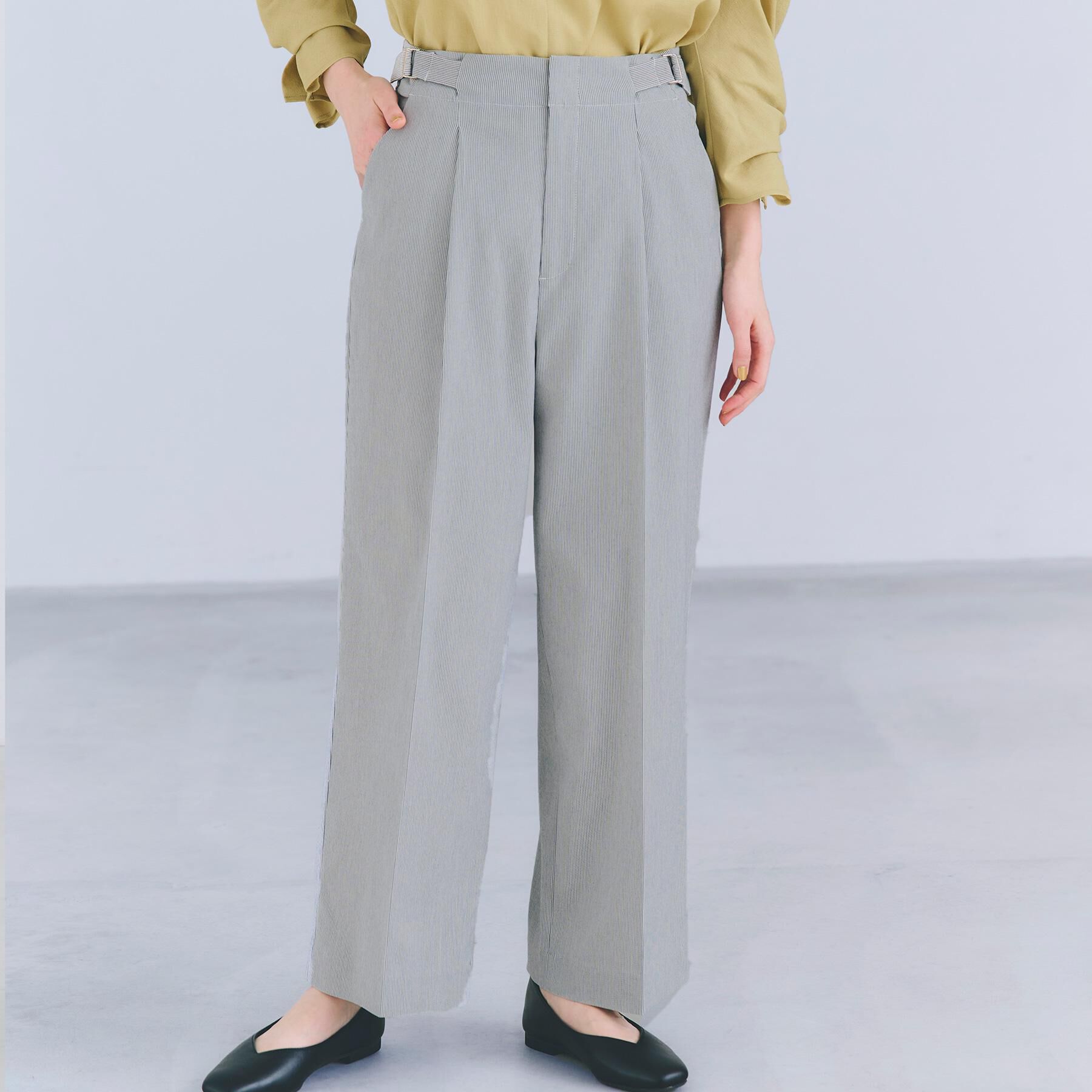 grove「【接触冷感】ハイパーストレッチワイドパンツ」|その他|コードレーン(303