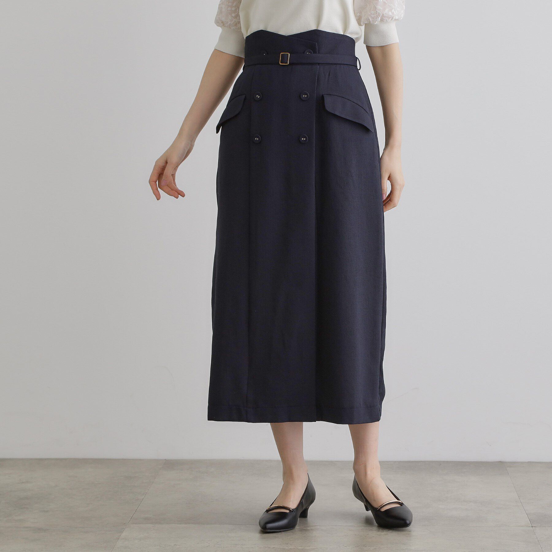 grove「カナパトレンチライクスカート」|スカート|