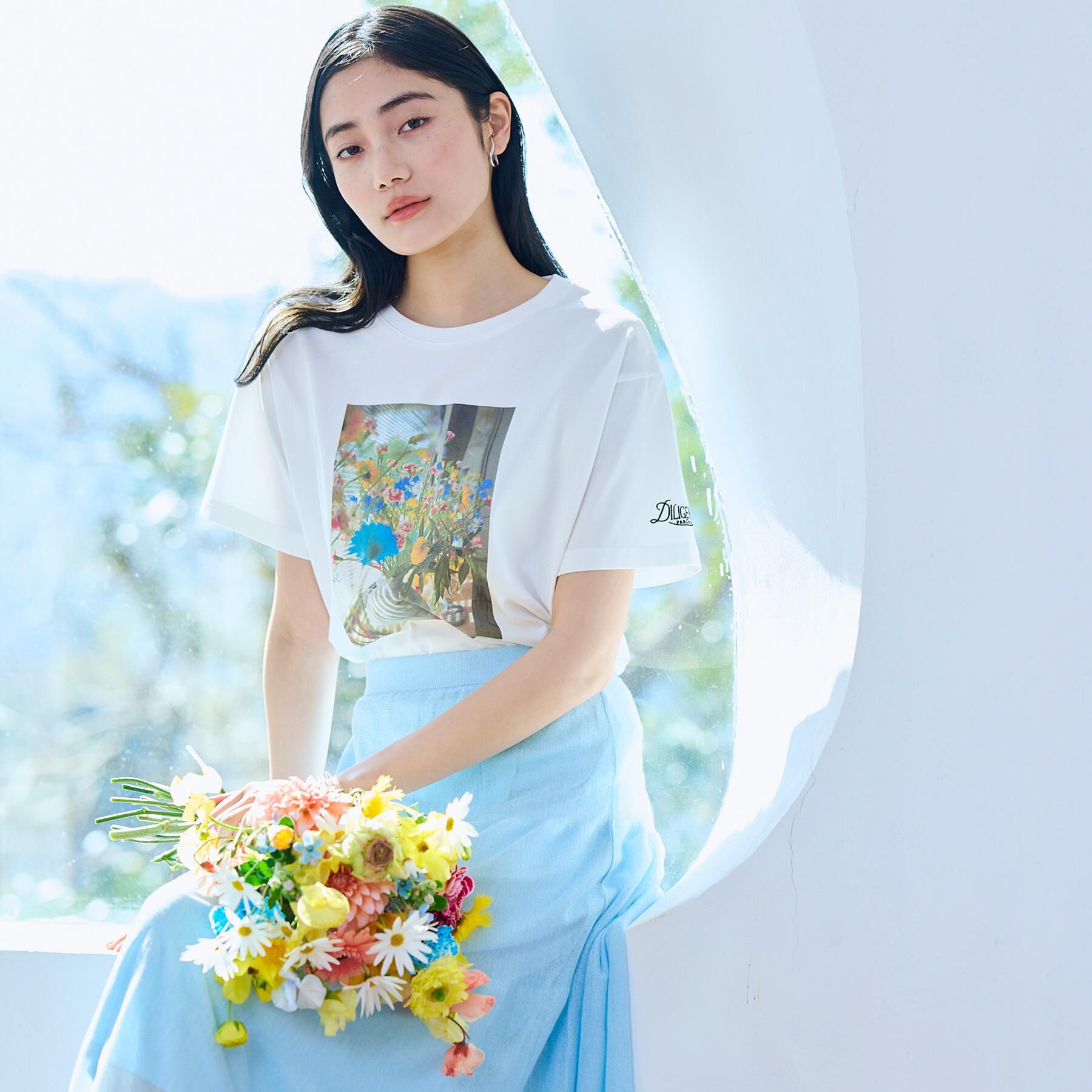 grove「【コラボITEM】DILIGENCE PARLOUR フォトベーシックTシャツ」|Tシャツ・カットソー|