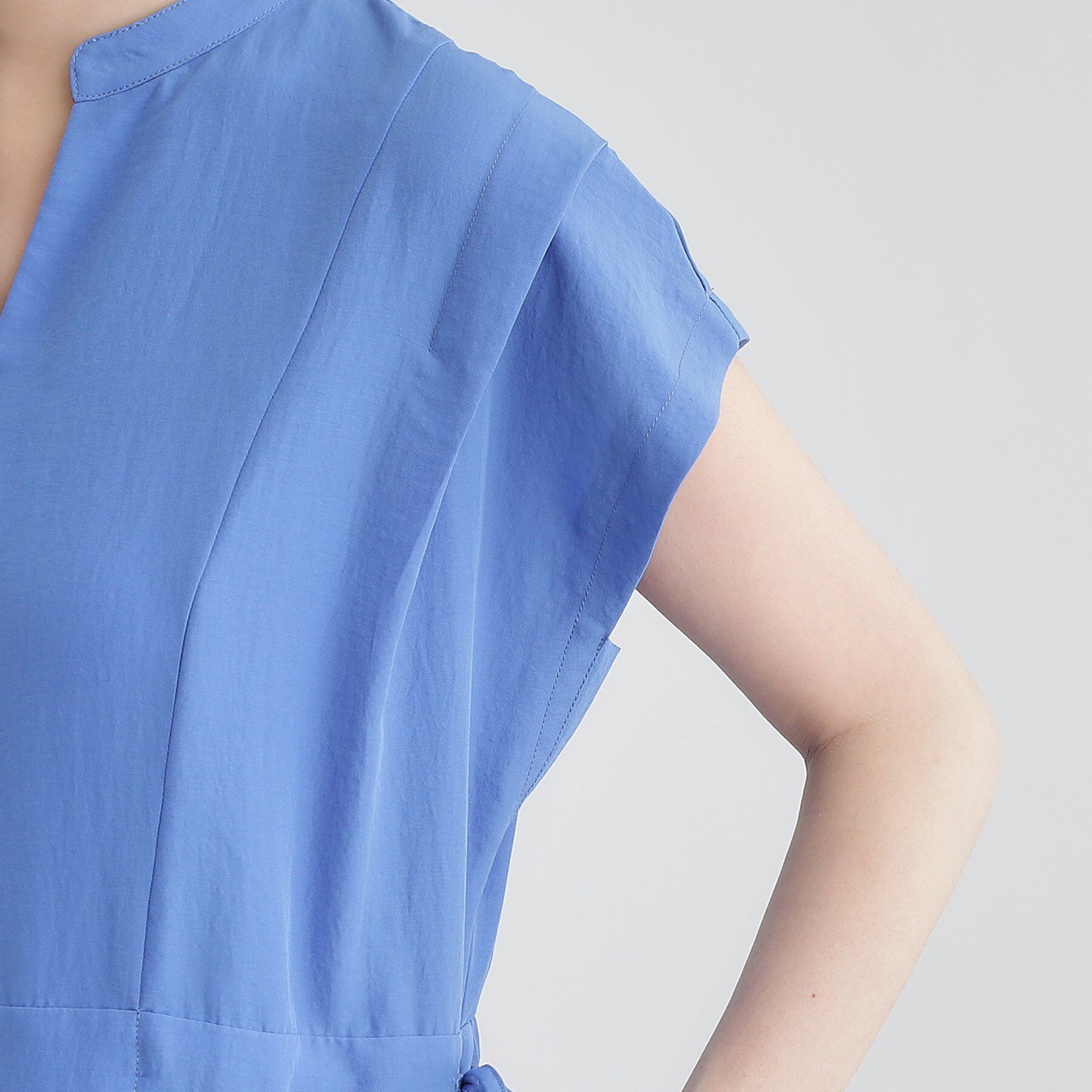 grove「【晴れの日も雨の日も】撥水タックワンピース」|ワンピース|