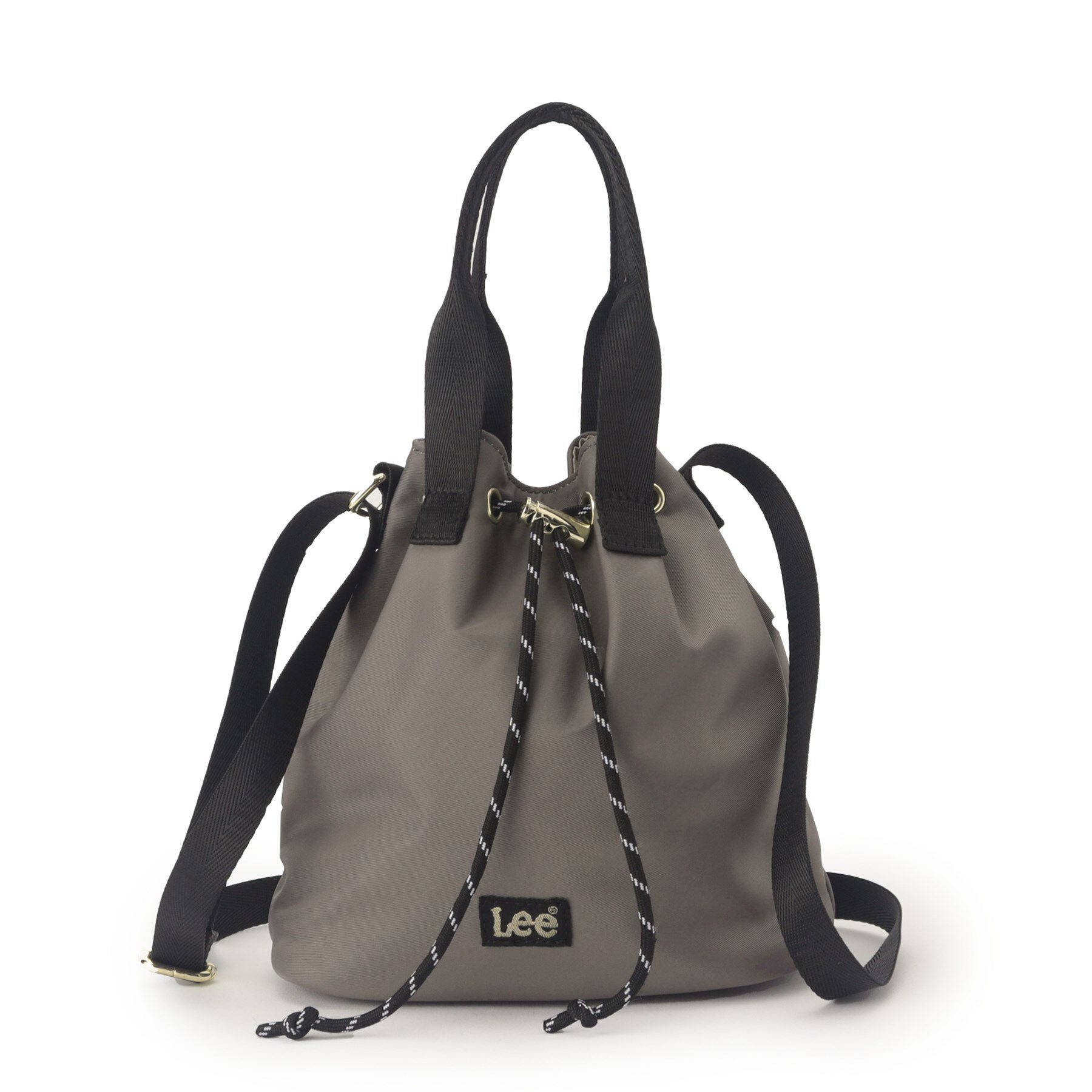 grove「【Lee別注・撥水】巾着ハンドルショルダー」|ショルダー・メッセンジャー|
