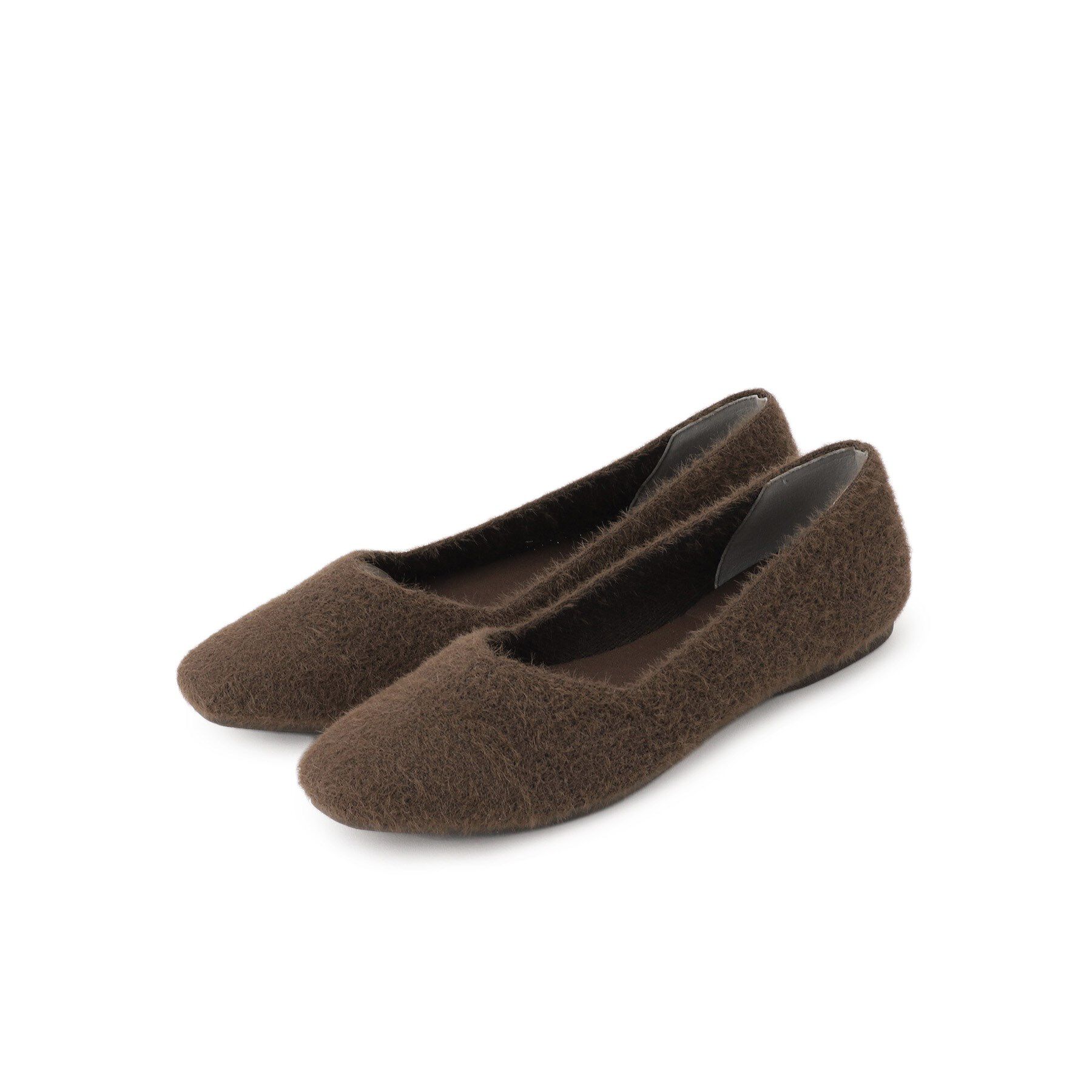 grove「洗えるフェザーニットパンプス」|パンプス|ブラウン(443)