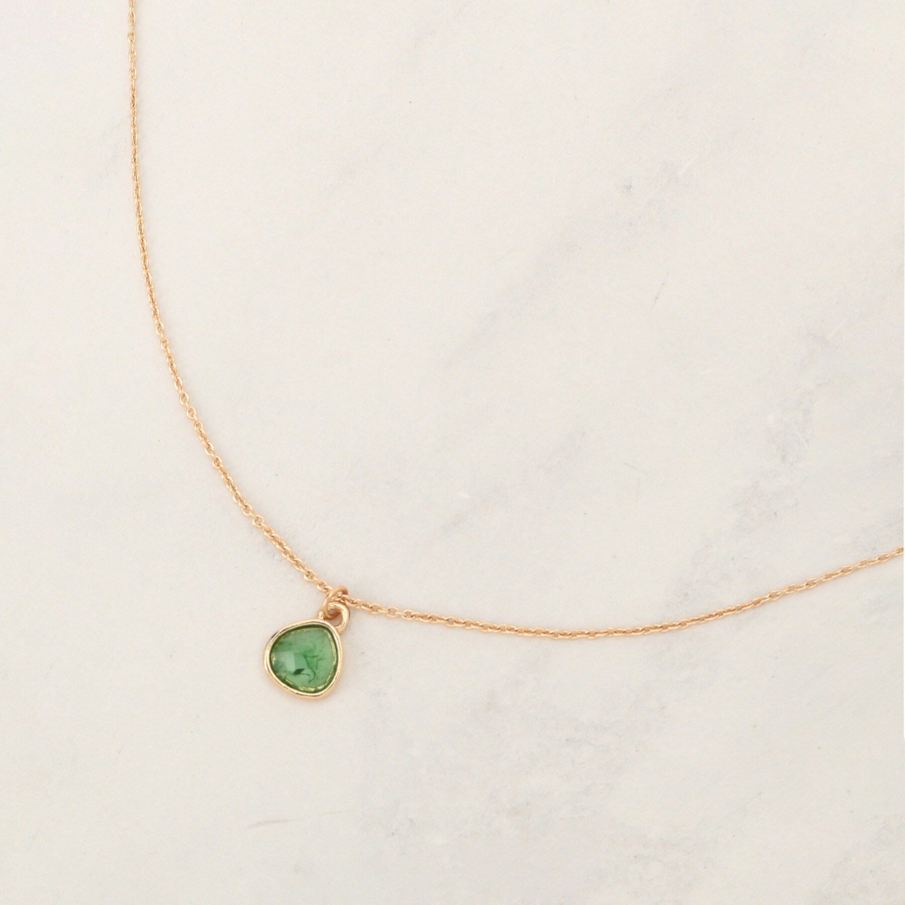 grove「ワントップショートネックレス」|ネックレス|ミントグリーン(02