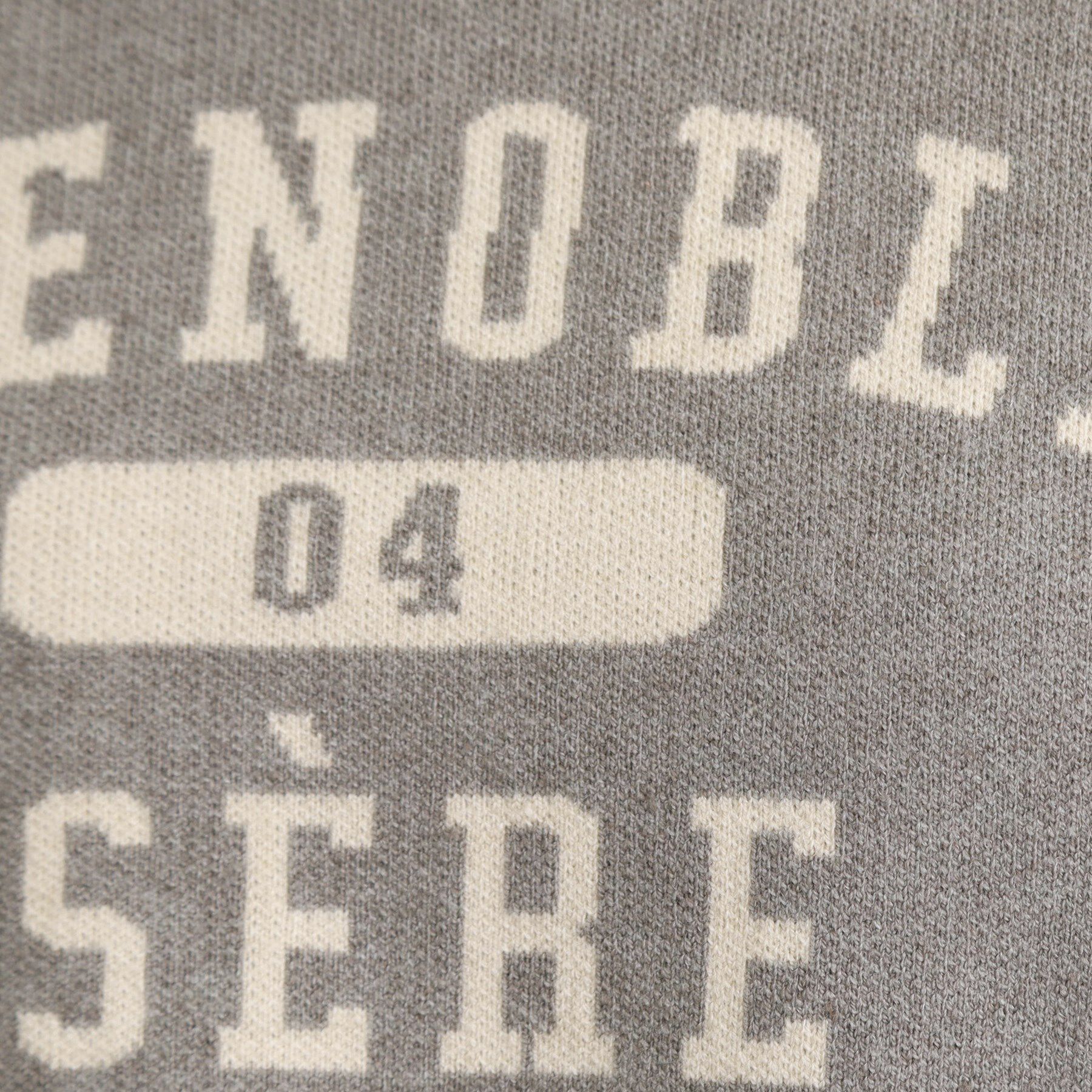 grove「カレッジロゴキーネックニット」|ニット・セーター|