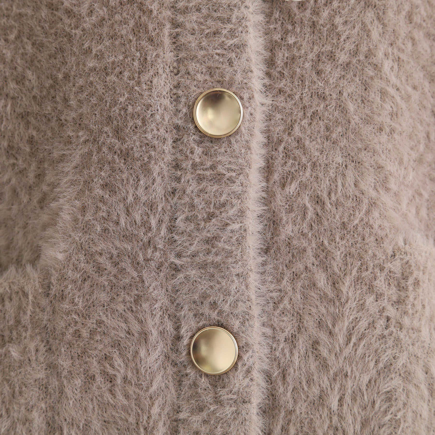 grove「軽やかフェザーで魅せる、クラシカルな主役カーディガン」|カーディガン|