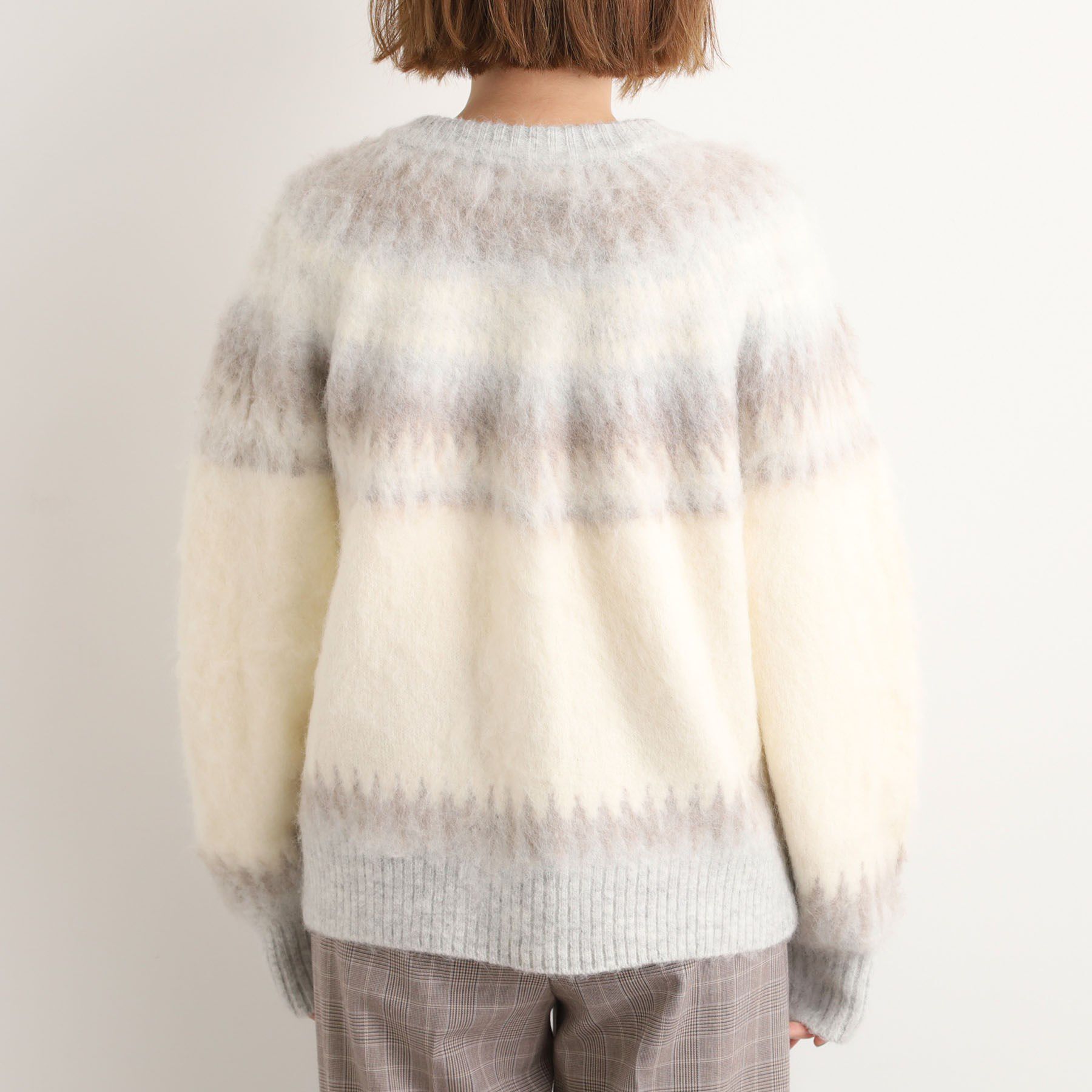 grove「求心柄ジャカードニットカーディガン」|カーディガン|