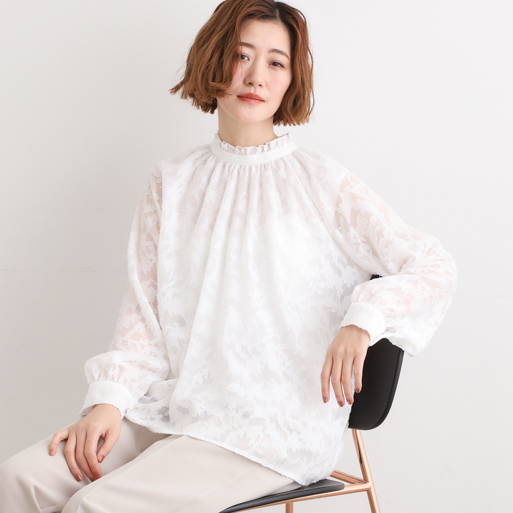 grove「【マルチWAY】アソートボウタイブラウス【手洗いOK】」|シャツ・ブラウス|