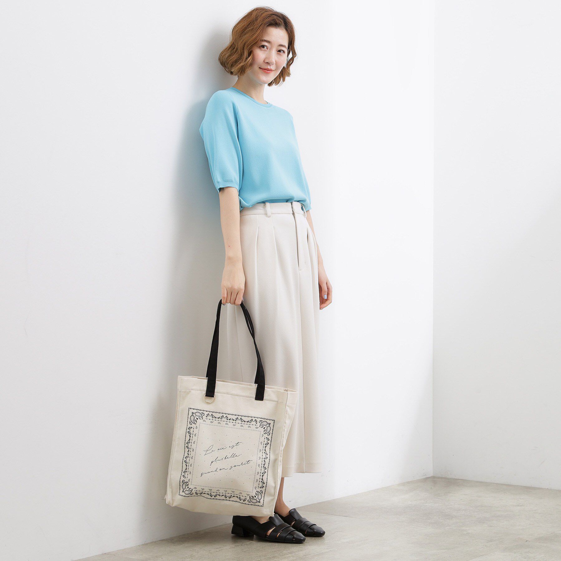 grove「【A4】多機能バンダナプリントトート」|トートバッグ|