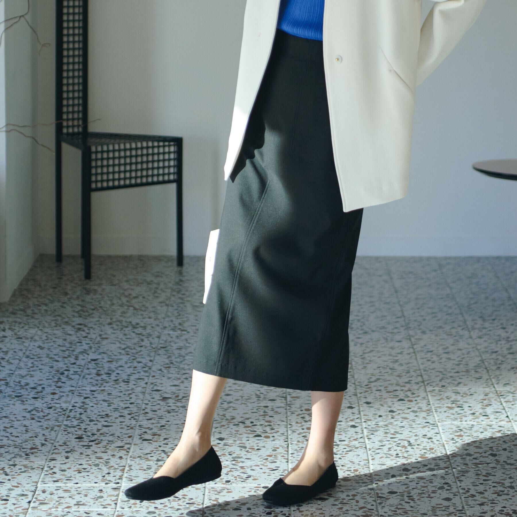 grove「【貴島明日香さん着用】ハイパーストレッチナロースカート」|スカート|