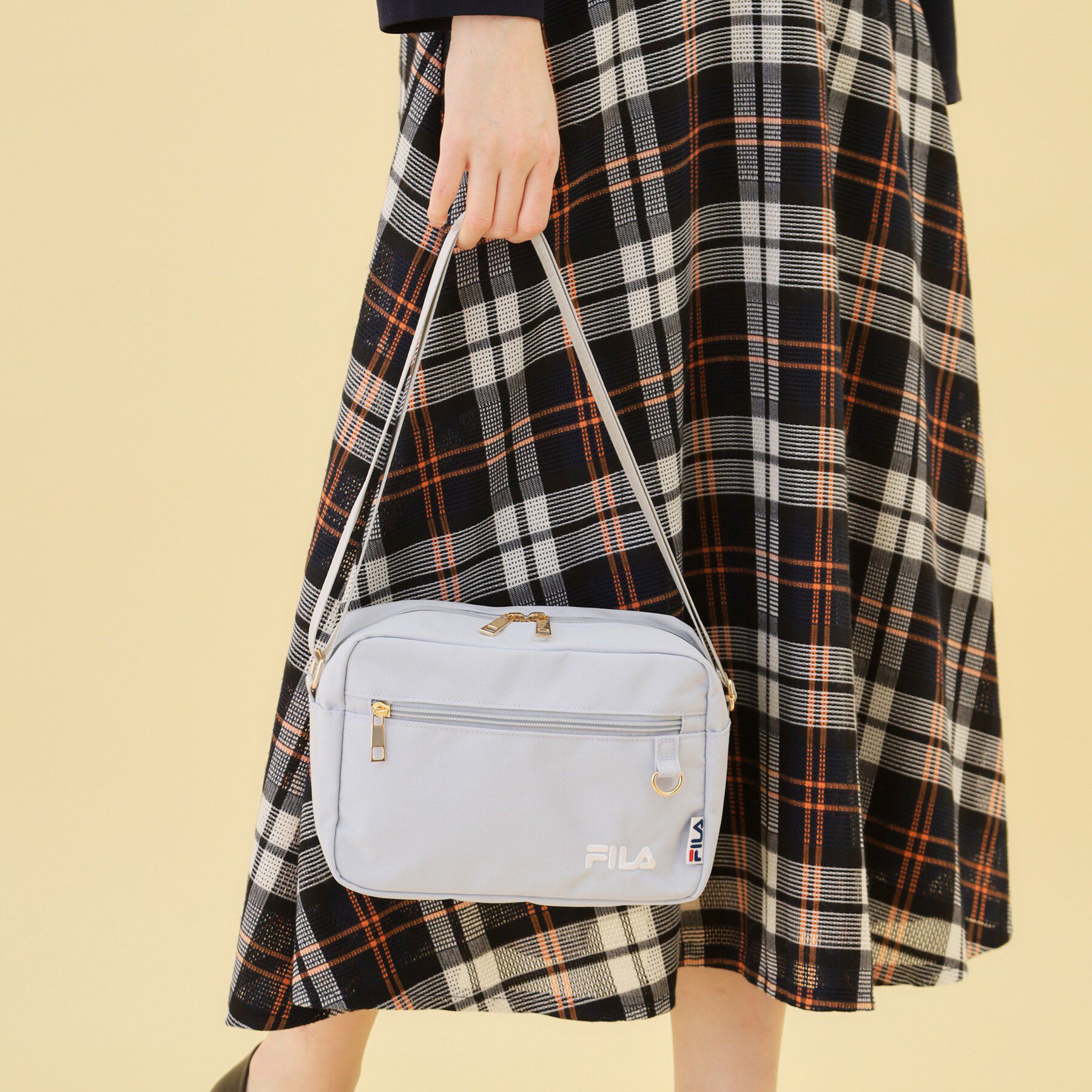 grove「【FILA別注】撥水ショルダー」|ショルダー・メッセンジャー|サックス(090)