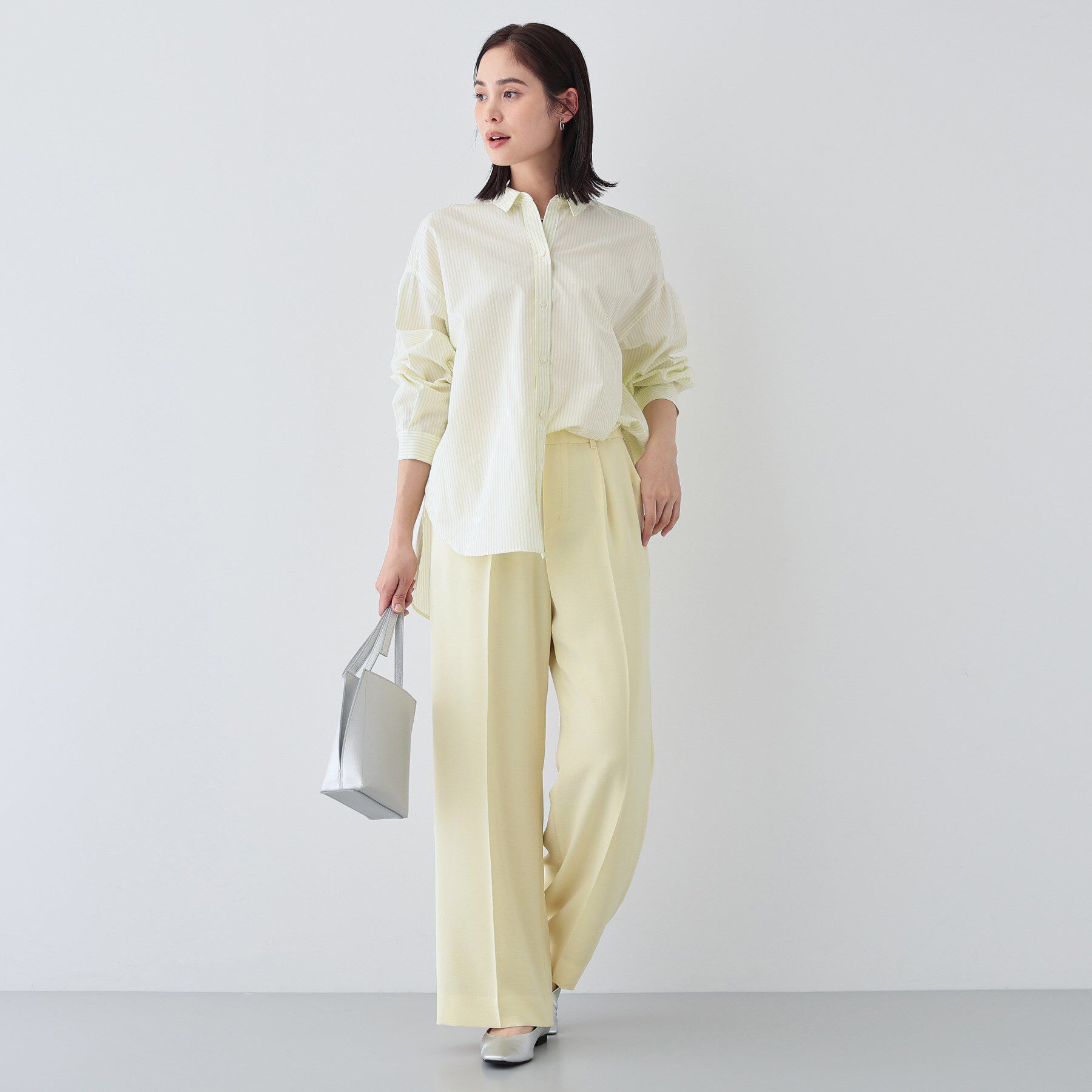 INDIVI「【着る日傘/遮熱/UVケア】ワイドパンツ」|スーツ|