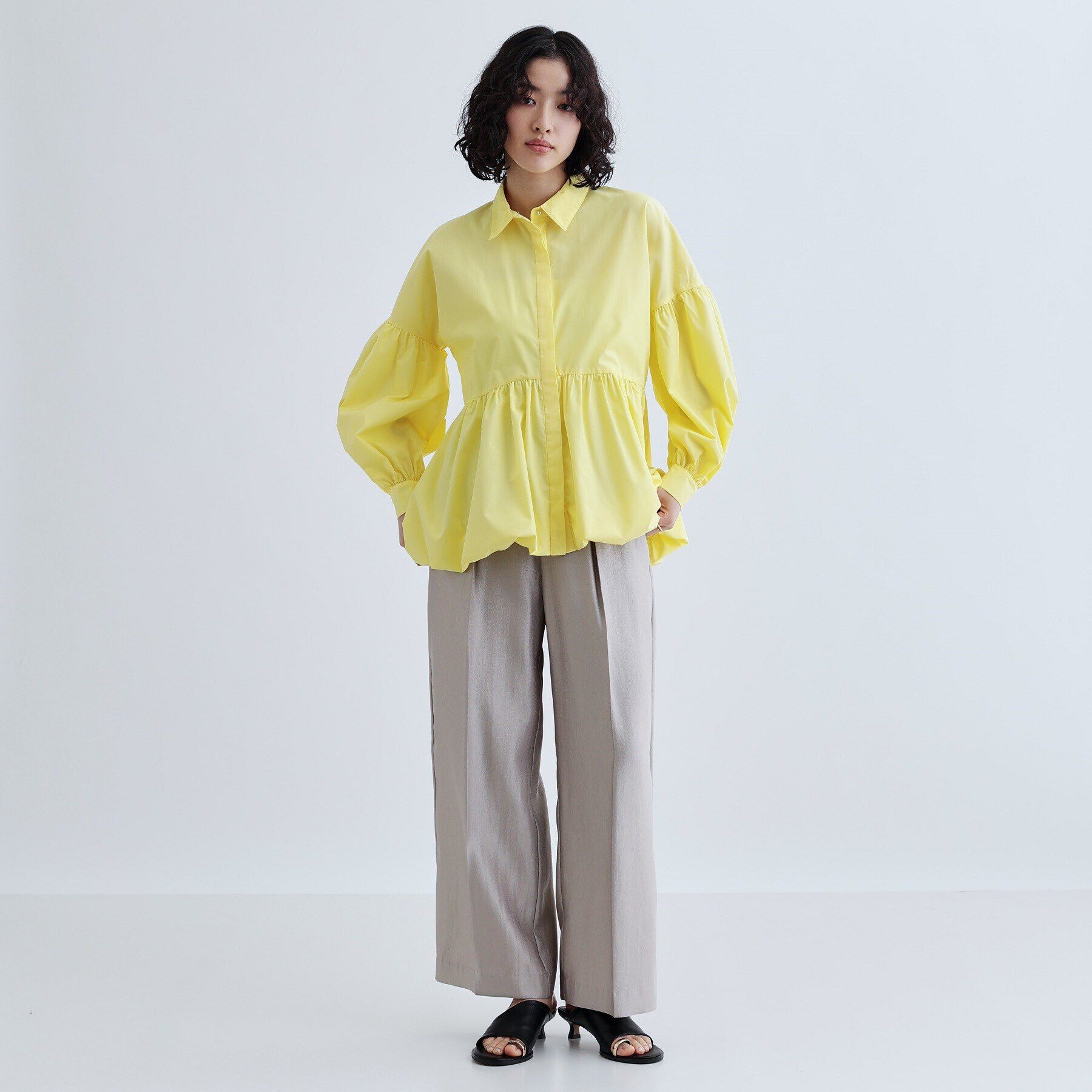 GALLEST「【セレモニー/セットアップ可能】タックストレートパンツ」|その他|