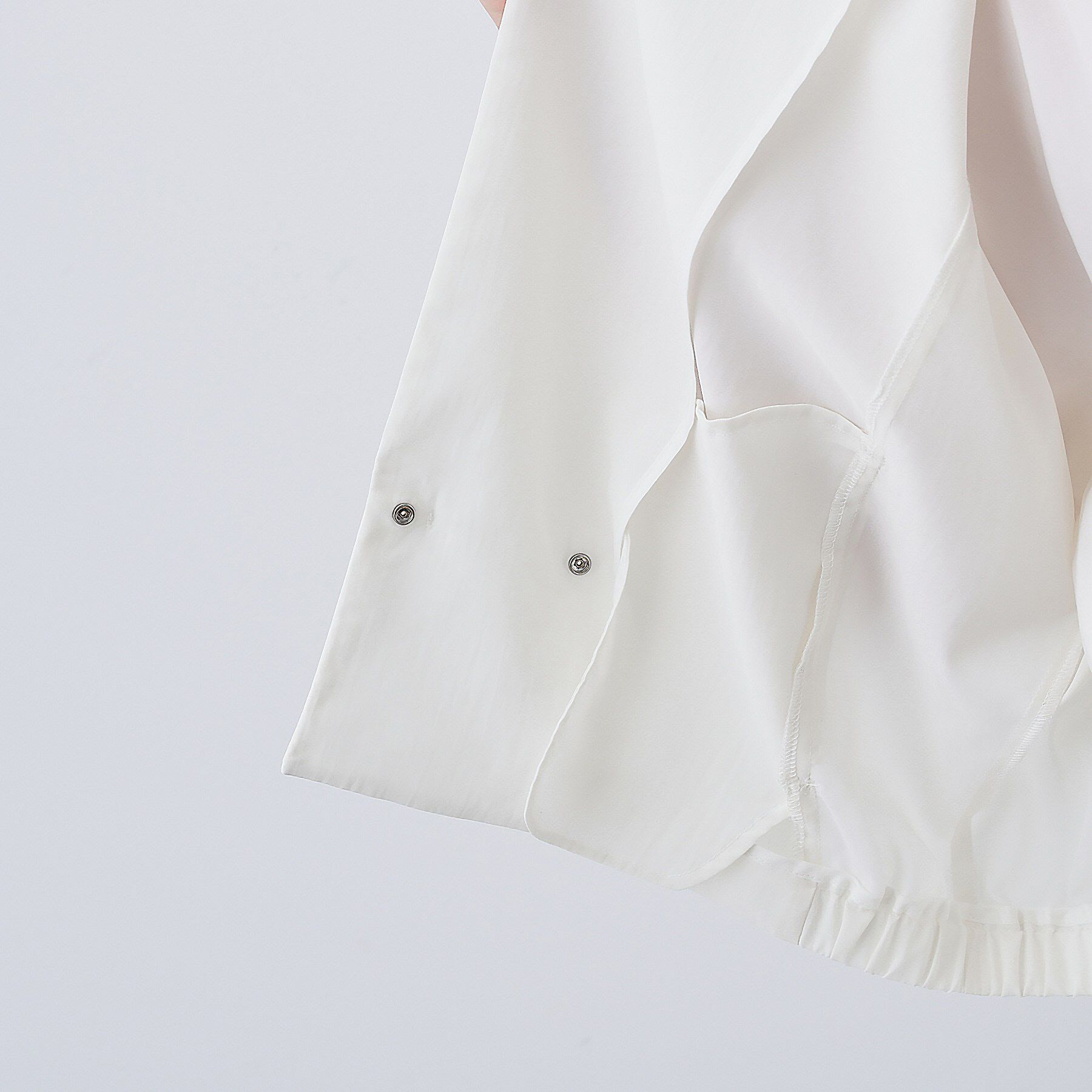 INDIVI「【通気性◎撥水／UVケア】フレンチスリーブ ブラウスライクジャケット」|テーラードジャケット|