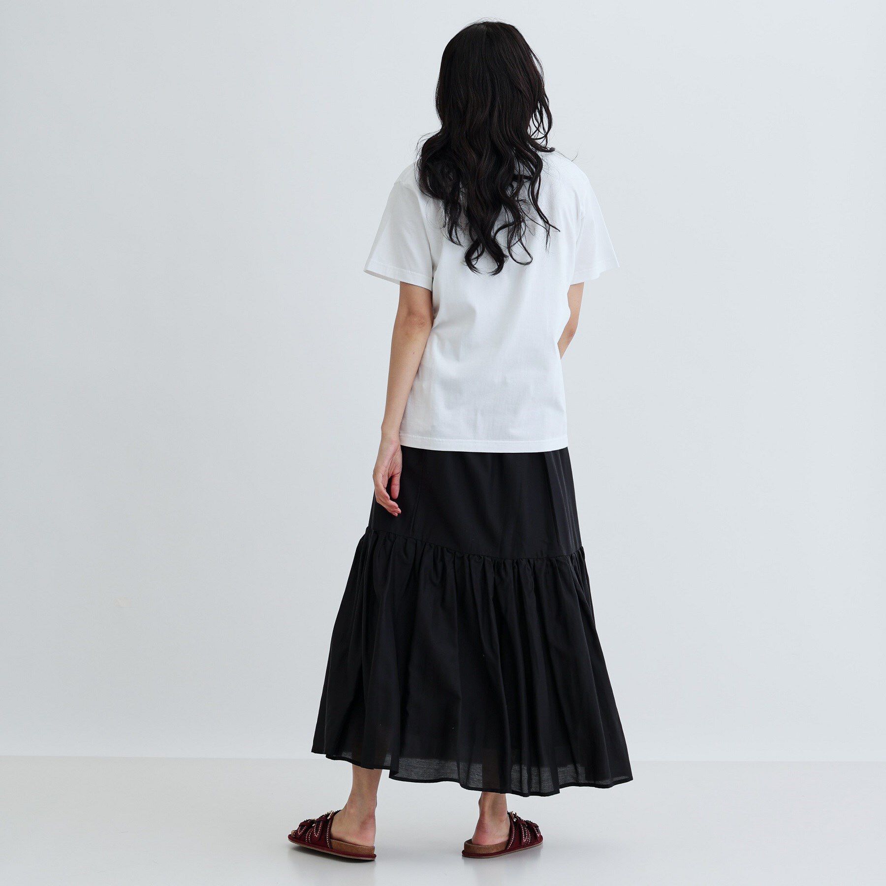 GALLEST「ティアードボイルスカート」|スカート|