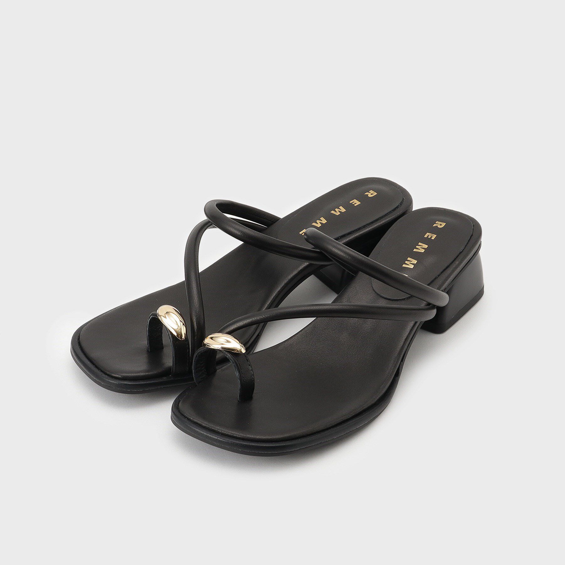 GALLEST「【REMME】スクエアトゥサンダル」|サンダル|