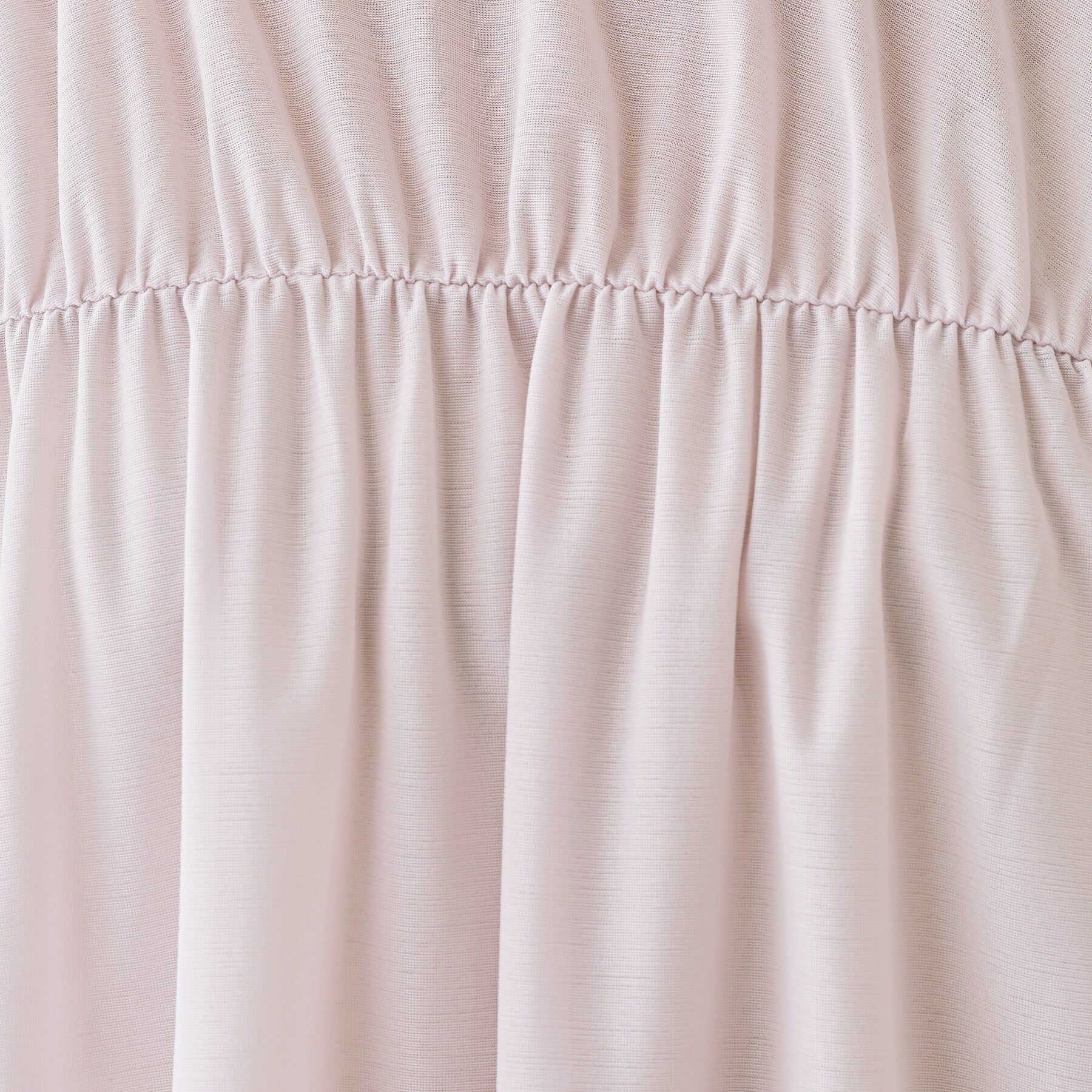 INDIVI「【洗える／体型カバー】シャーリングシアートップス」|Tシャツ・カットソー|