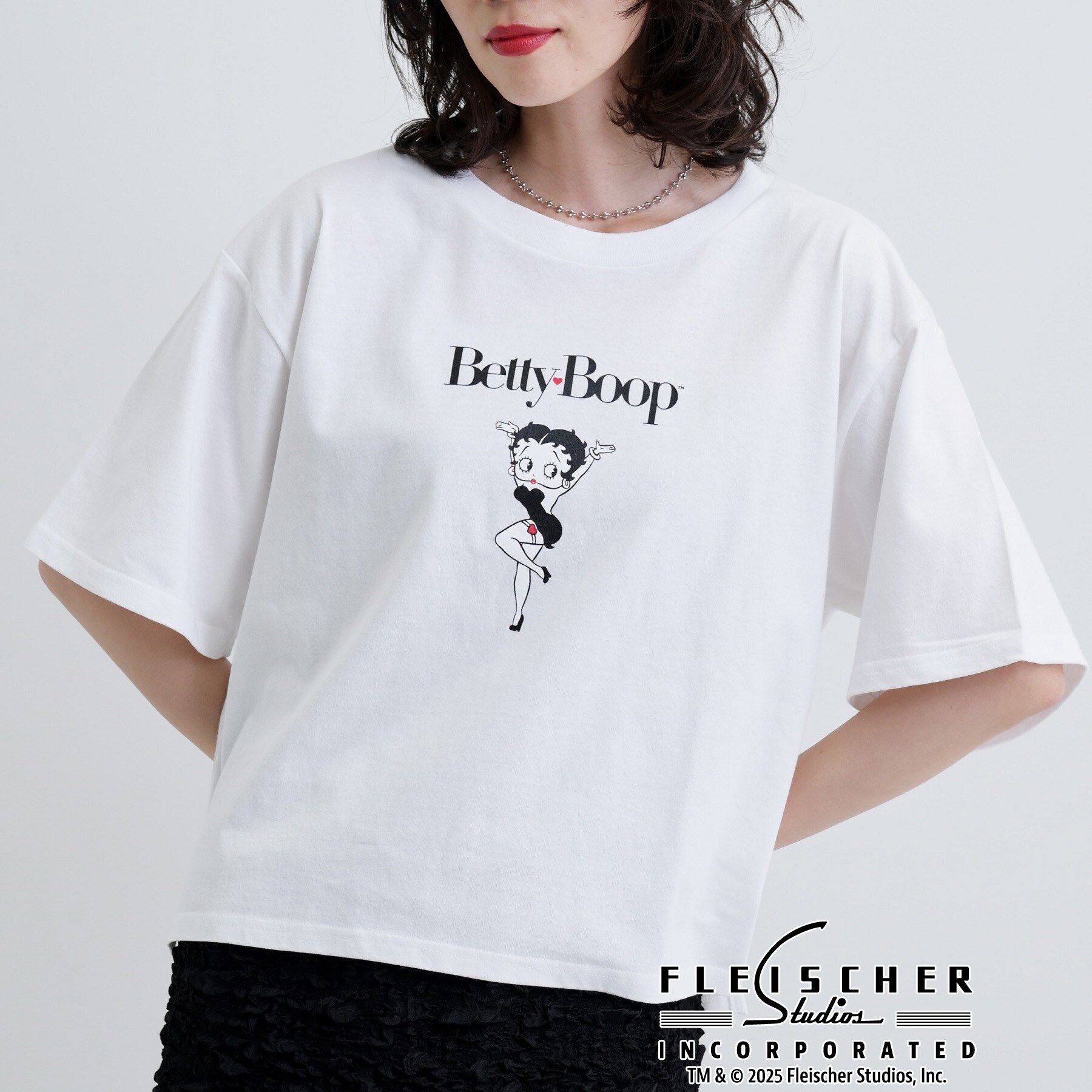 GALLEST「【Betty Boop(TM)】センタープリントワイドTシャツ」|Tシャツ・カットソー|